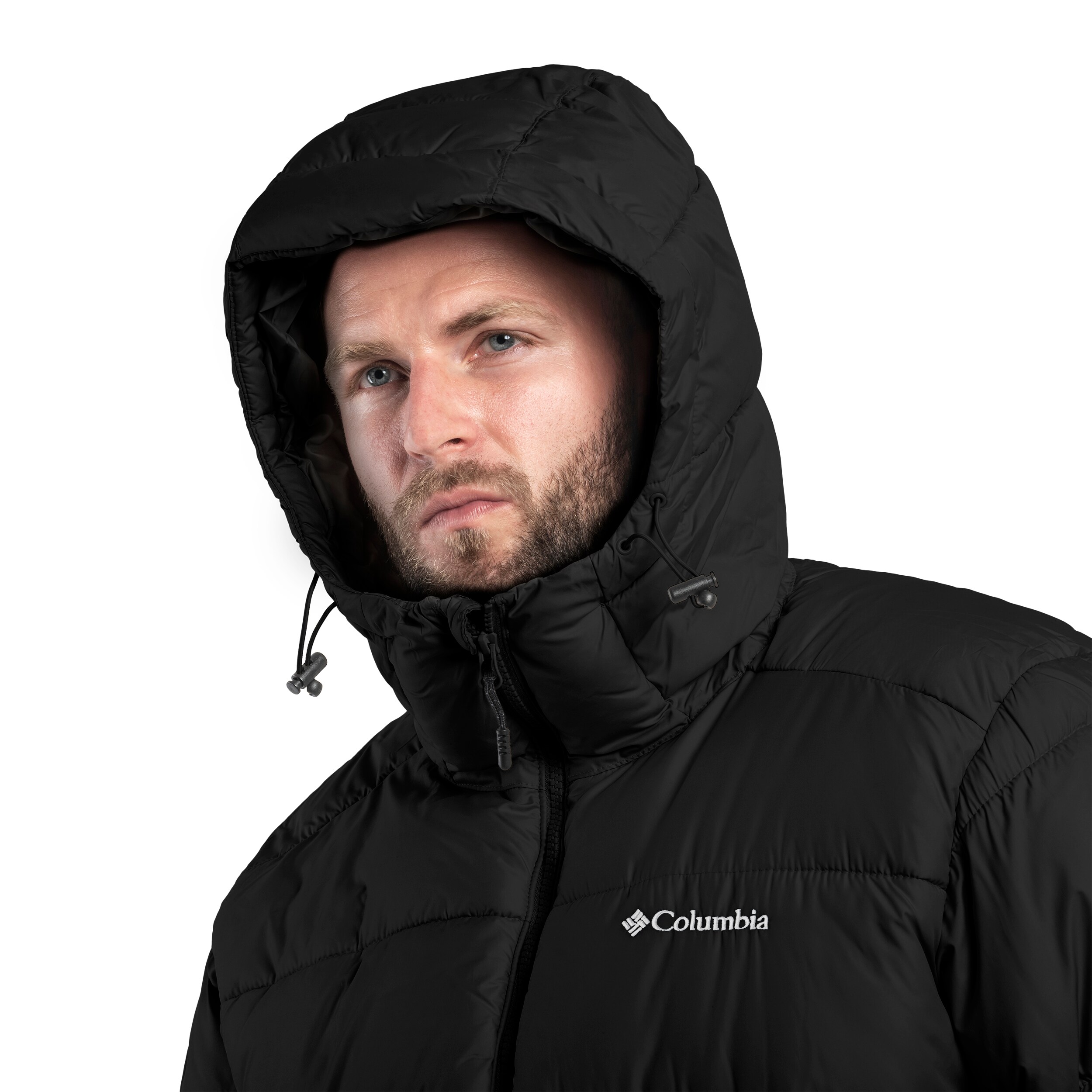 Columbia Pike Lake Puffer Parka Jacket - Black
