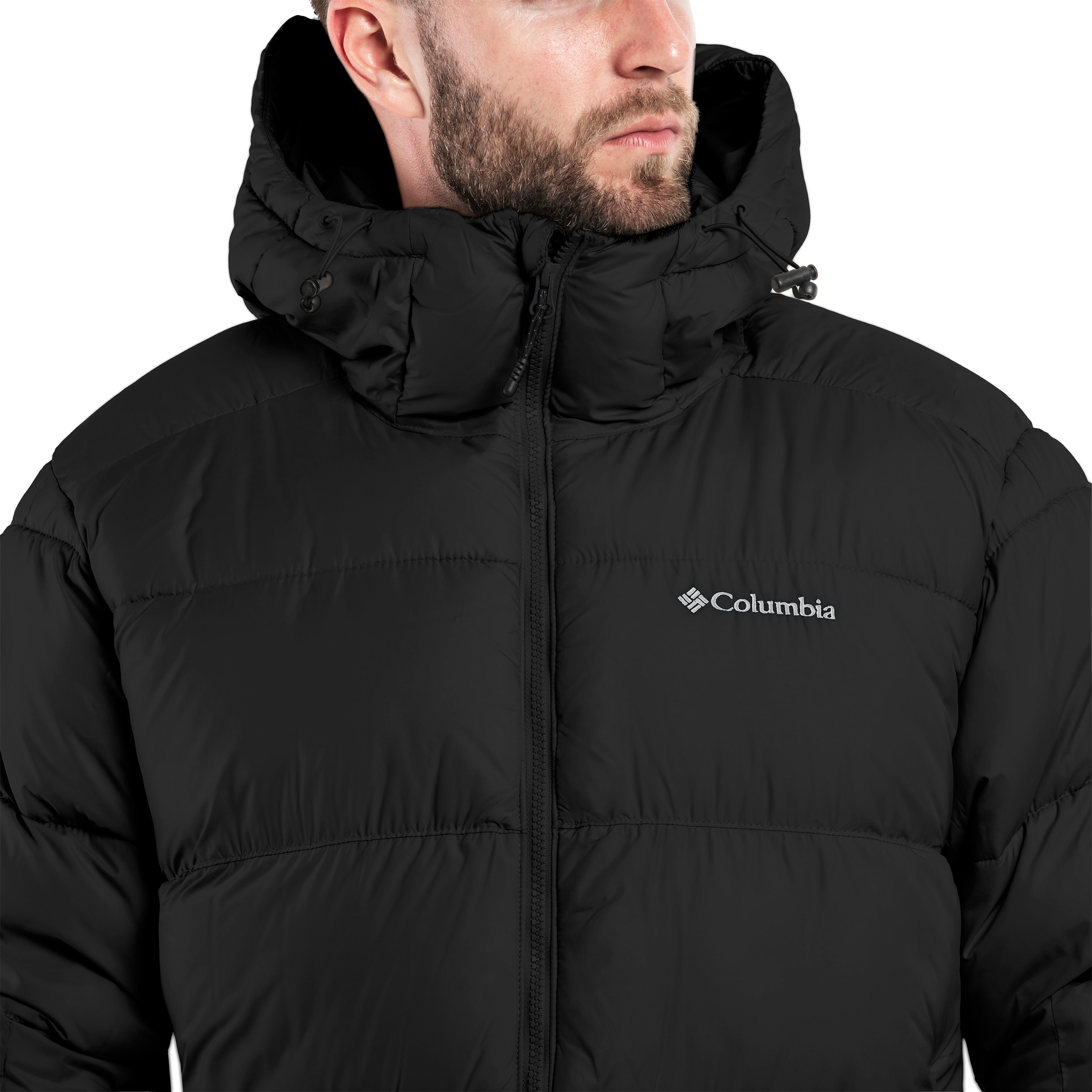 Columbia Pike Lake Puffer Parka Jacket - Black