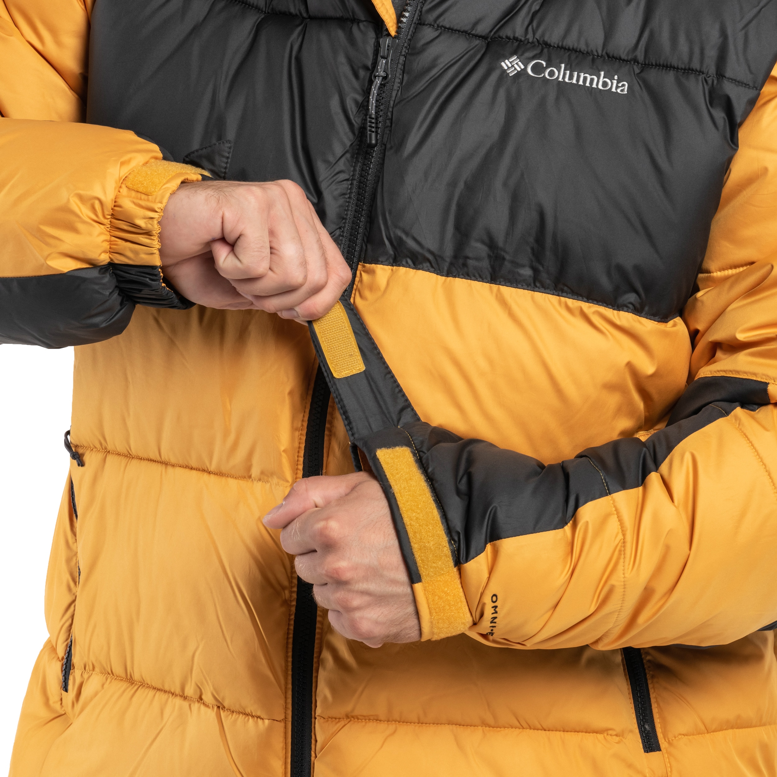 Columbia Pike Lake II Hooded Jacket - Raw Honey/Shark