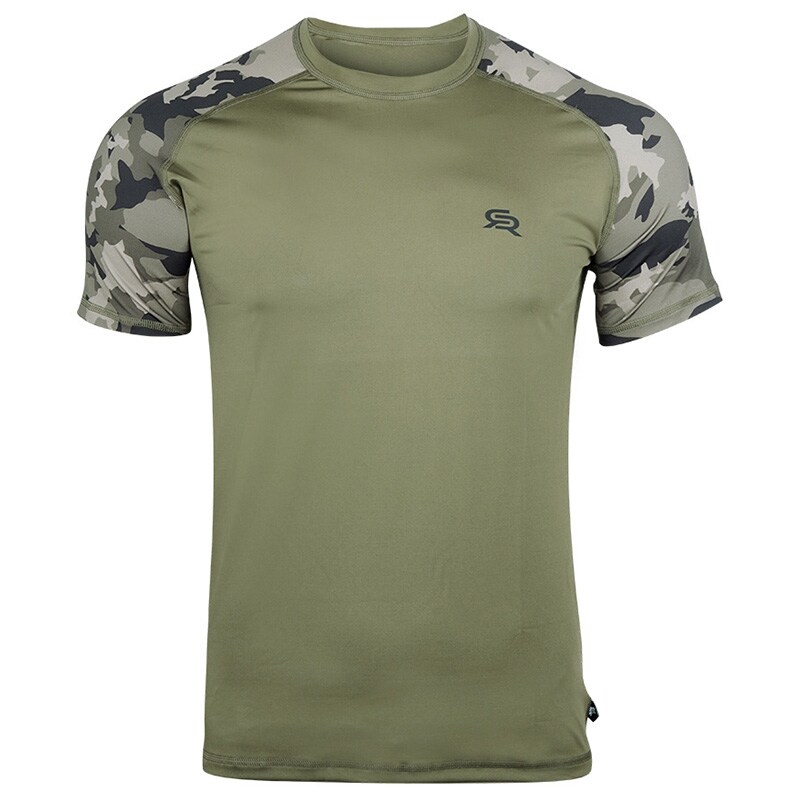 Rough Radical Furious Army Thermal T-shirt - Khaki/Moro