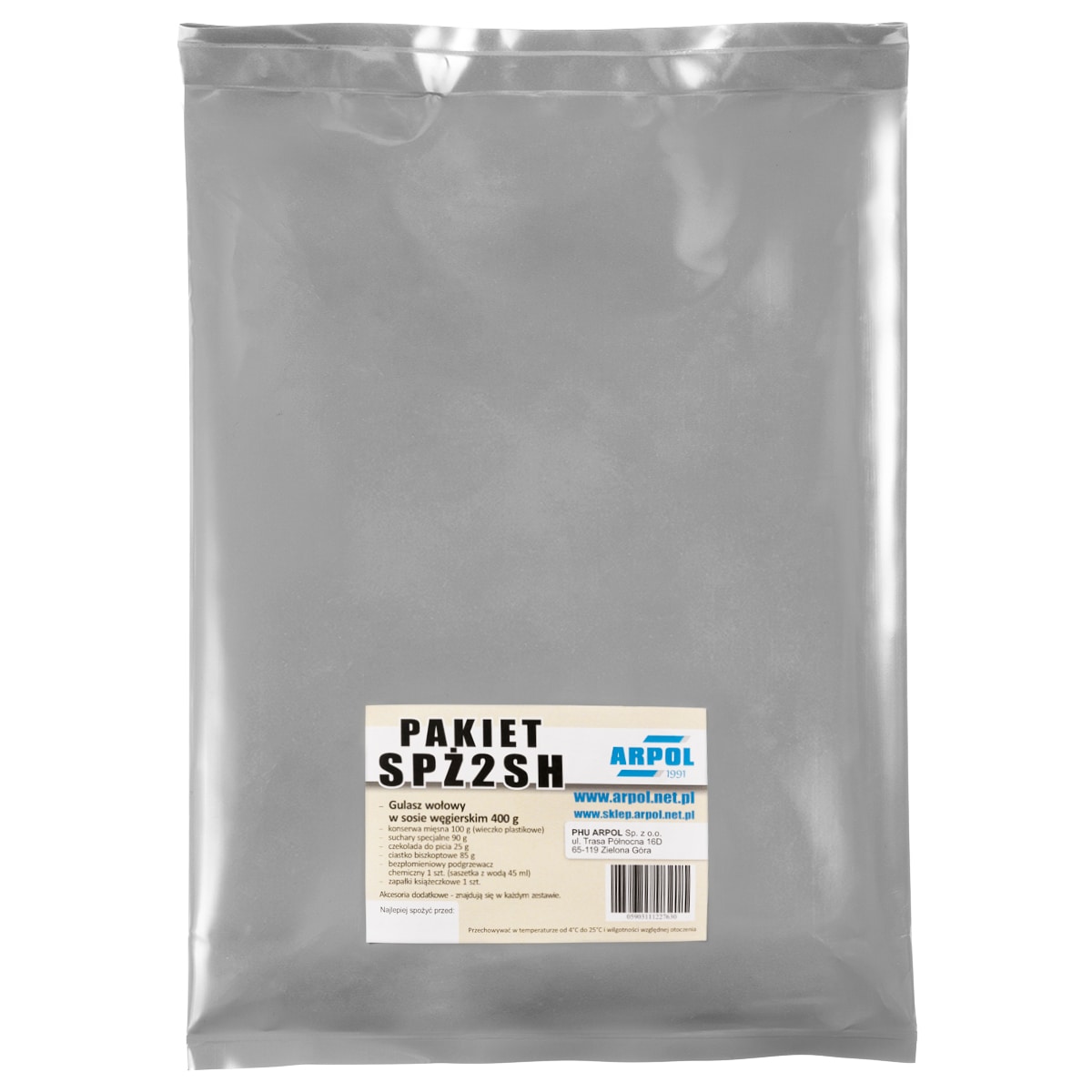 Arpol SPŻ2SH Shooter's Food Package - hungarian goulash 300 g