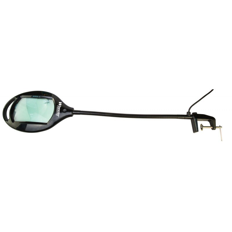Wheeler magnifying glass with backlight