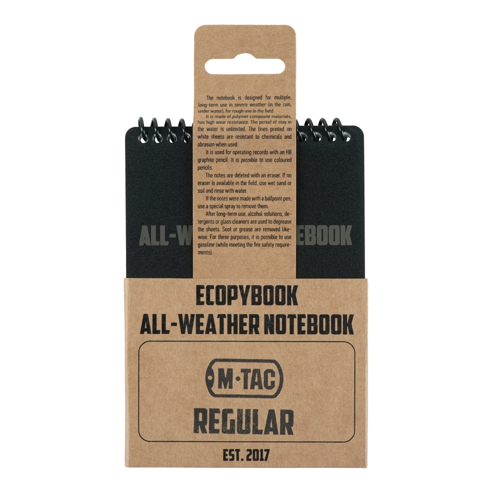 M-Tac Ecopybook Tactical all-weather notebook