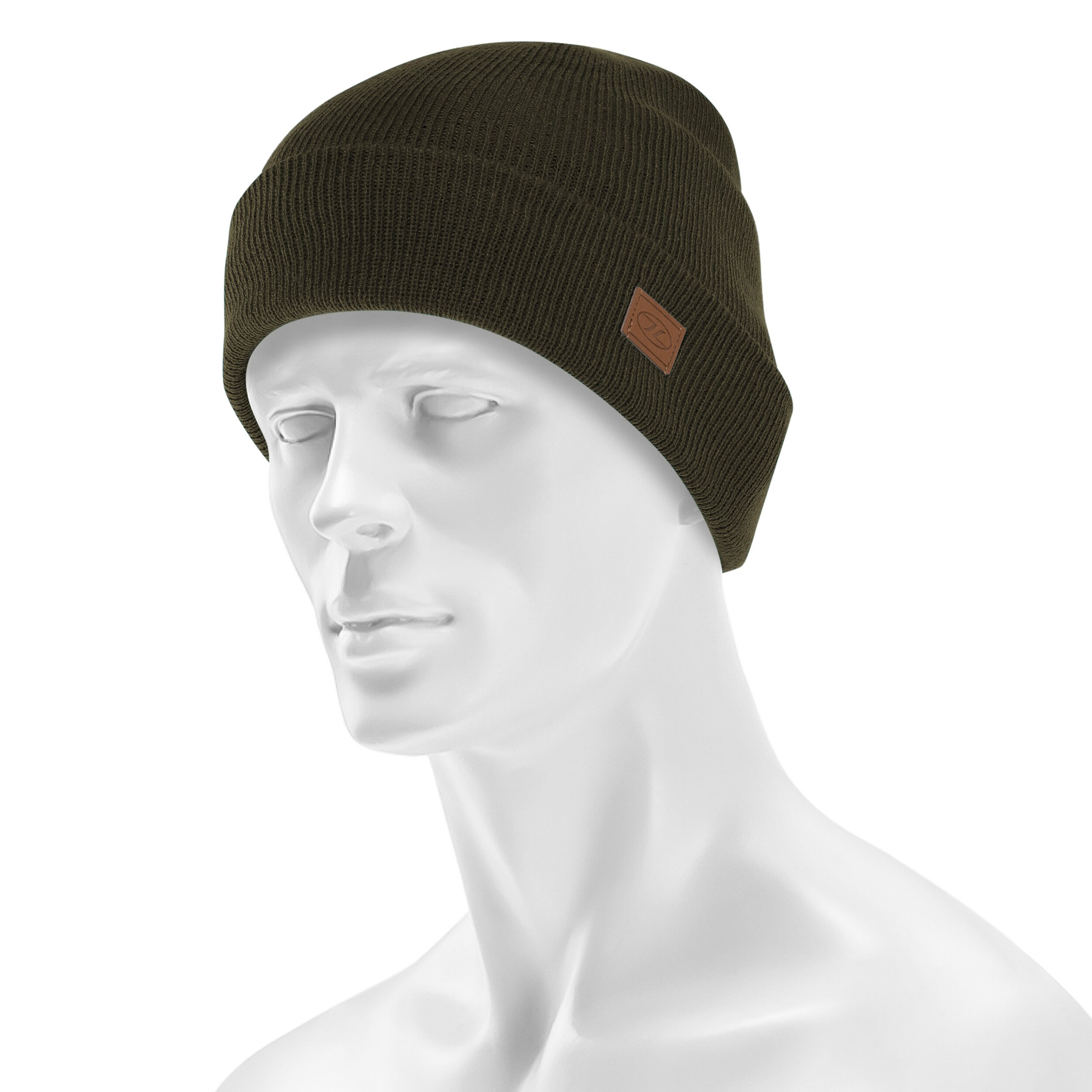 Highlander Outdoor Thinsulate Ski Hat Beanie - Olive