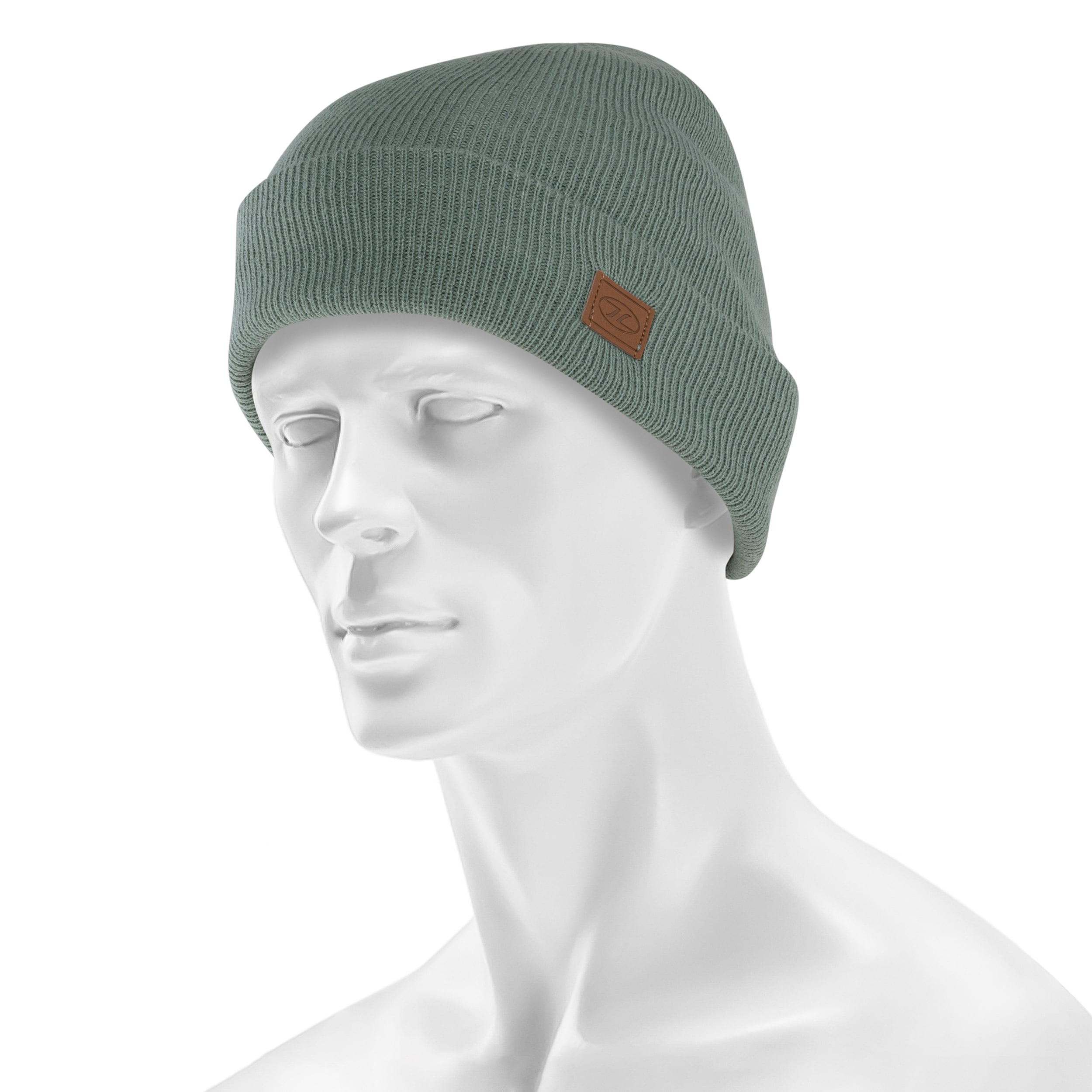 Highlander Outdoor Thinsulate Ski Hat Beanie - Slate Green