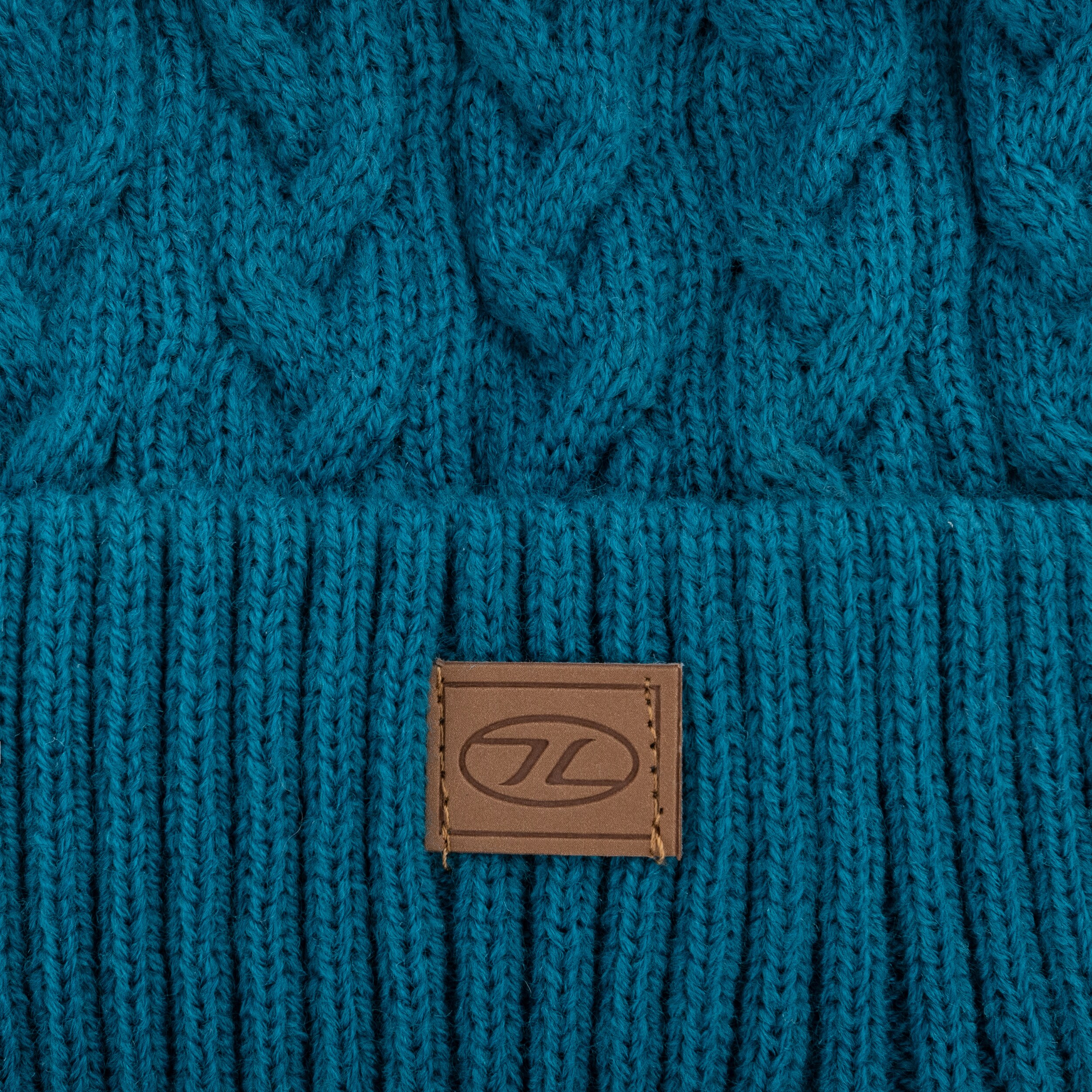 Highlander Outdoor Beira Lined Bobble Hat - Ocean Blue