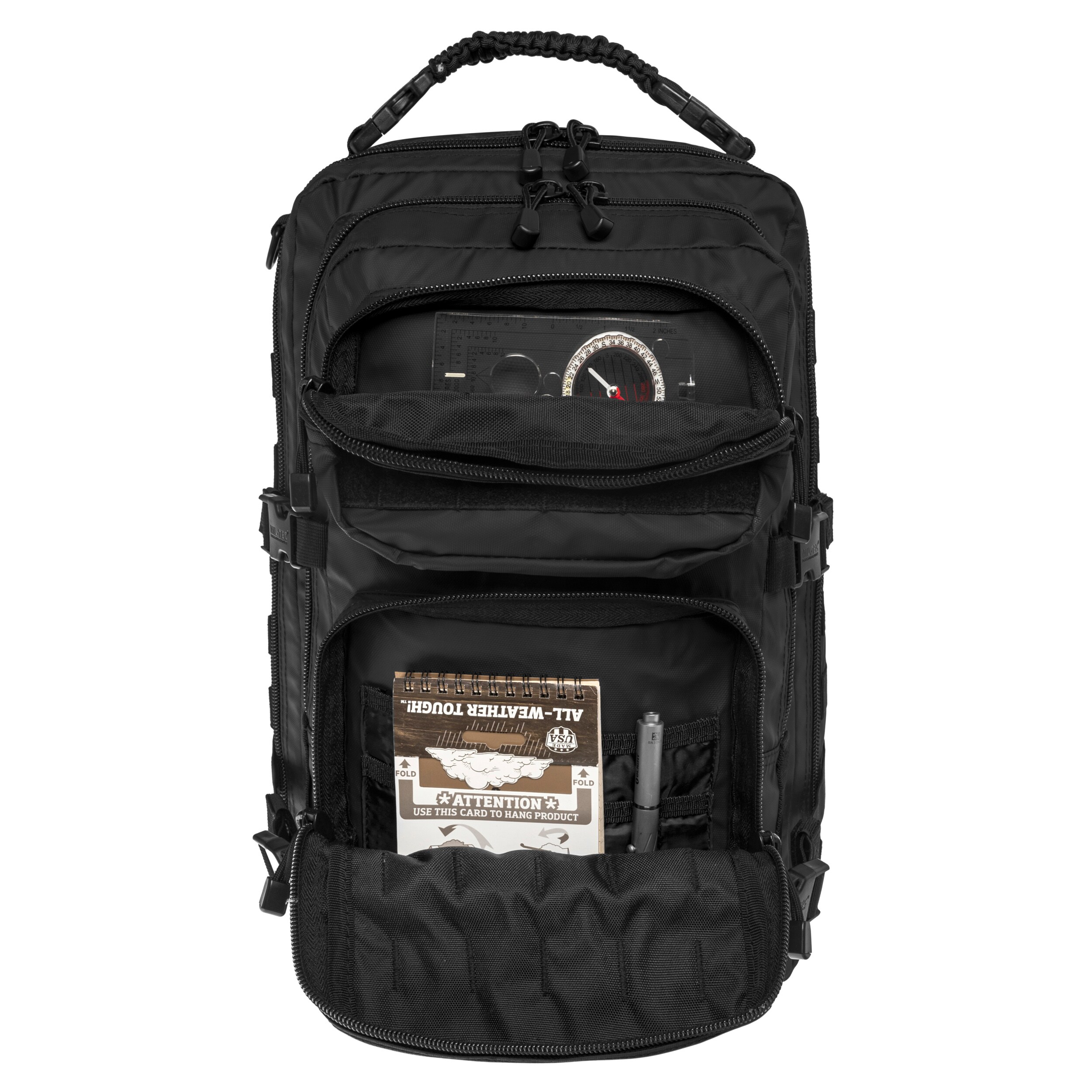 Mil-Tec Assault Pack Large Backpack 36 l - Tactical Black