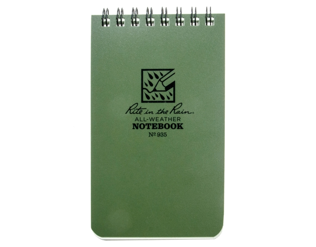Rite in the Rain 3x5" All Weather Notebook - Olive