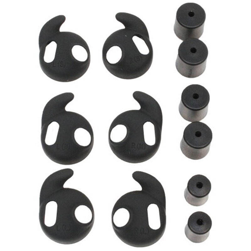 Nitecore adapter set for hearing protectors NE20 Black - 3 pairs