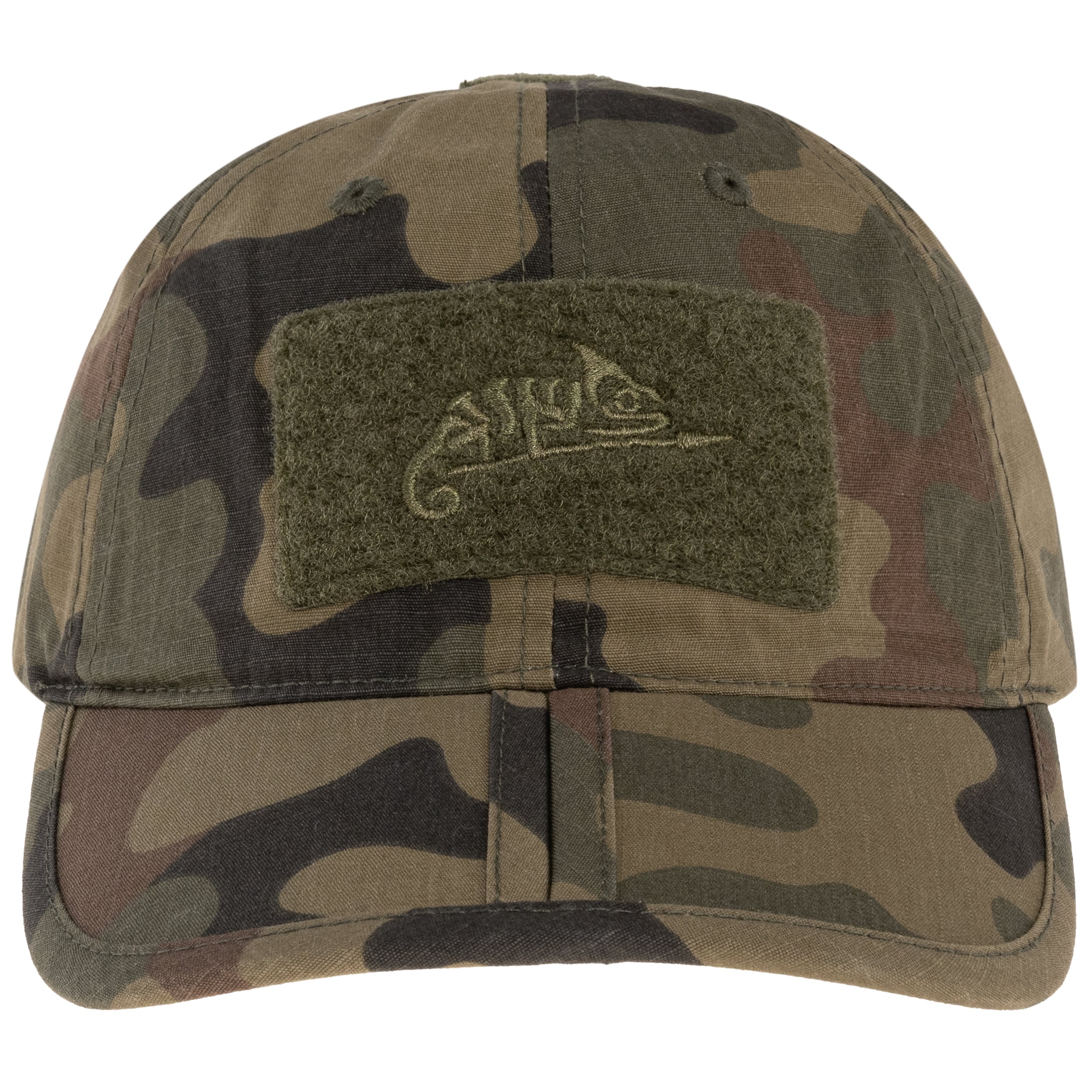 Helikon Folding PolyCotton Rip-Stop Cap with Velcro - wz.93 Pantera PL Woodland