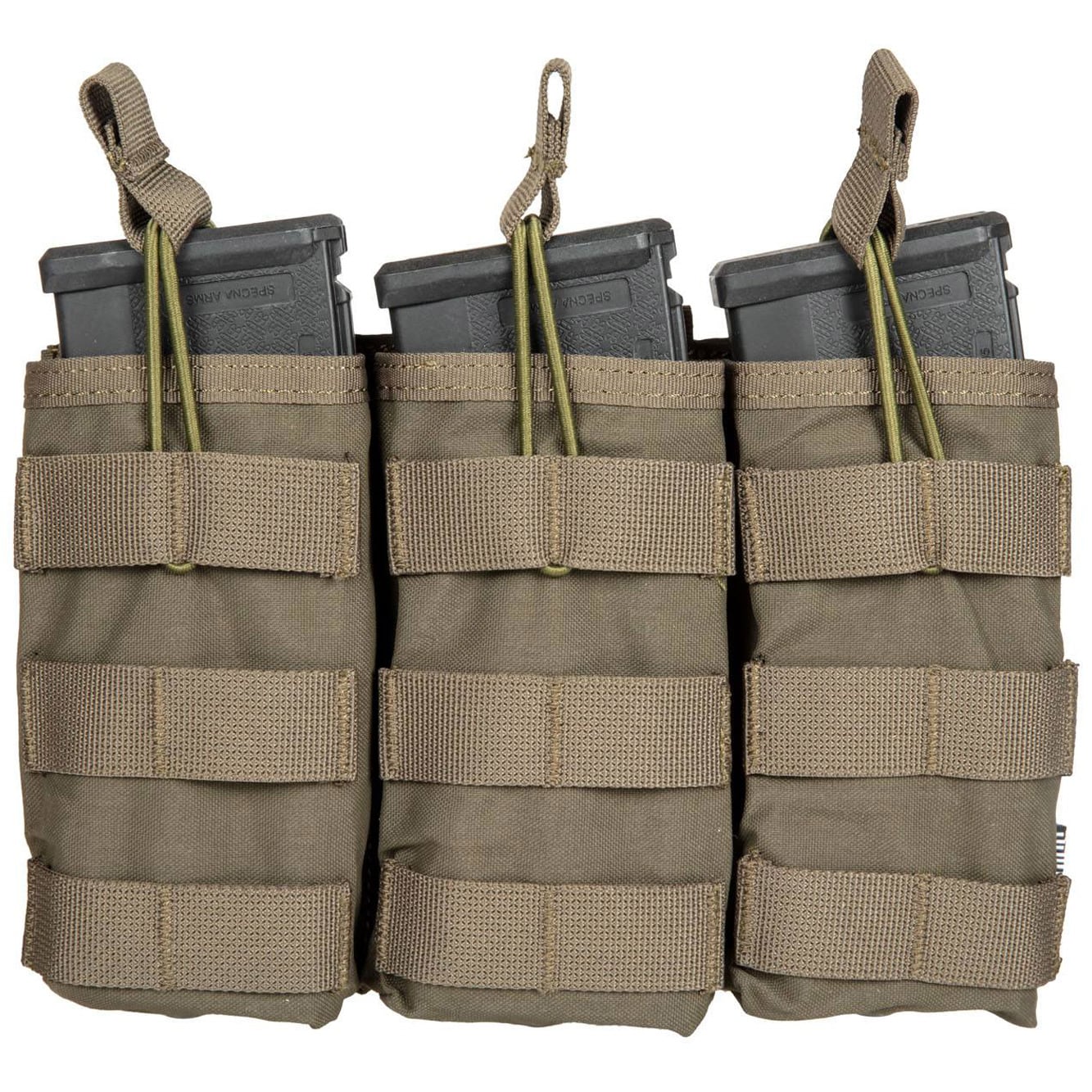 Primal Gear triple pouch for Open Koga magazines - Olives