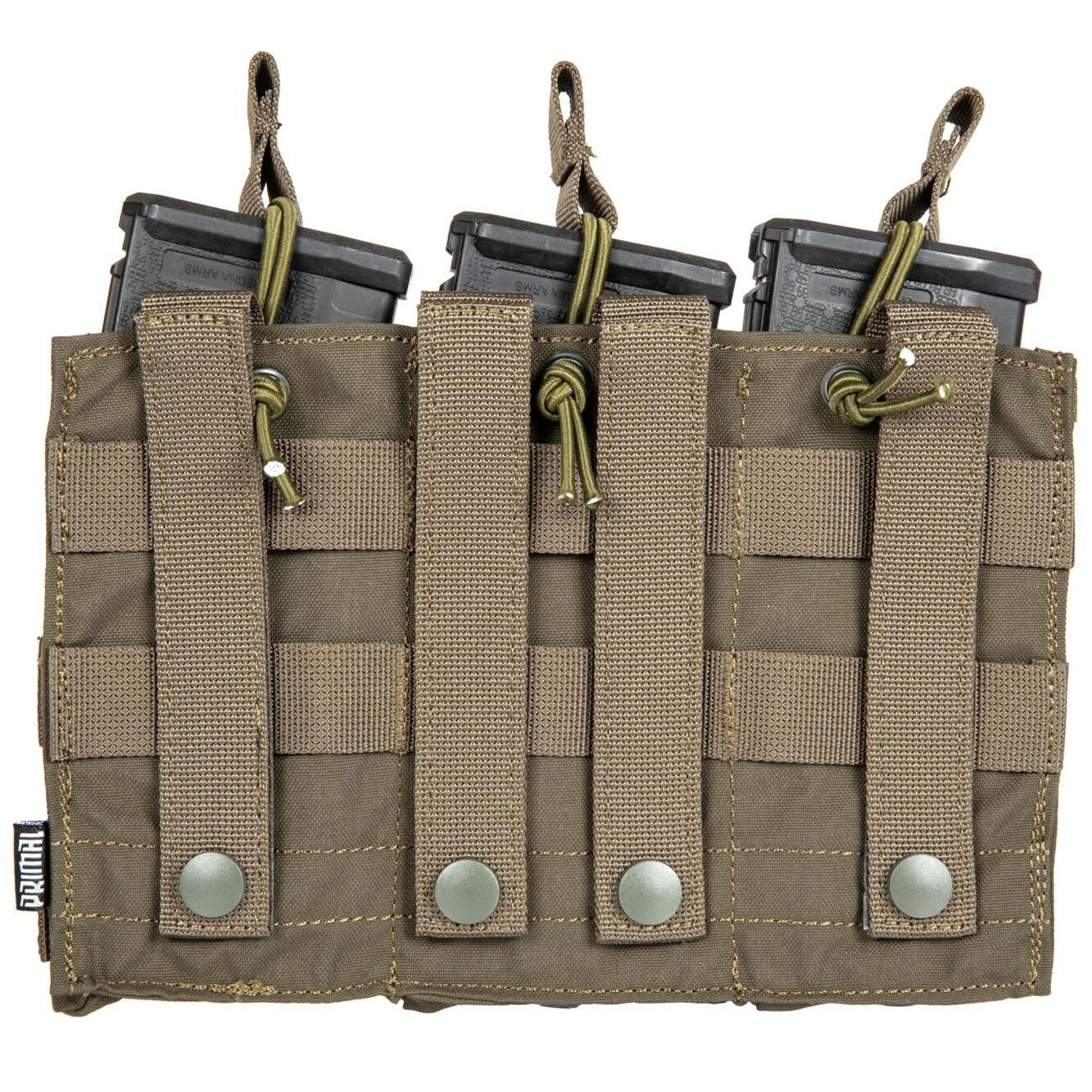 Primal Gear triple pouch for Open Koga magazines - Olives