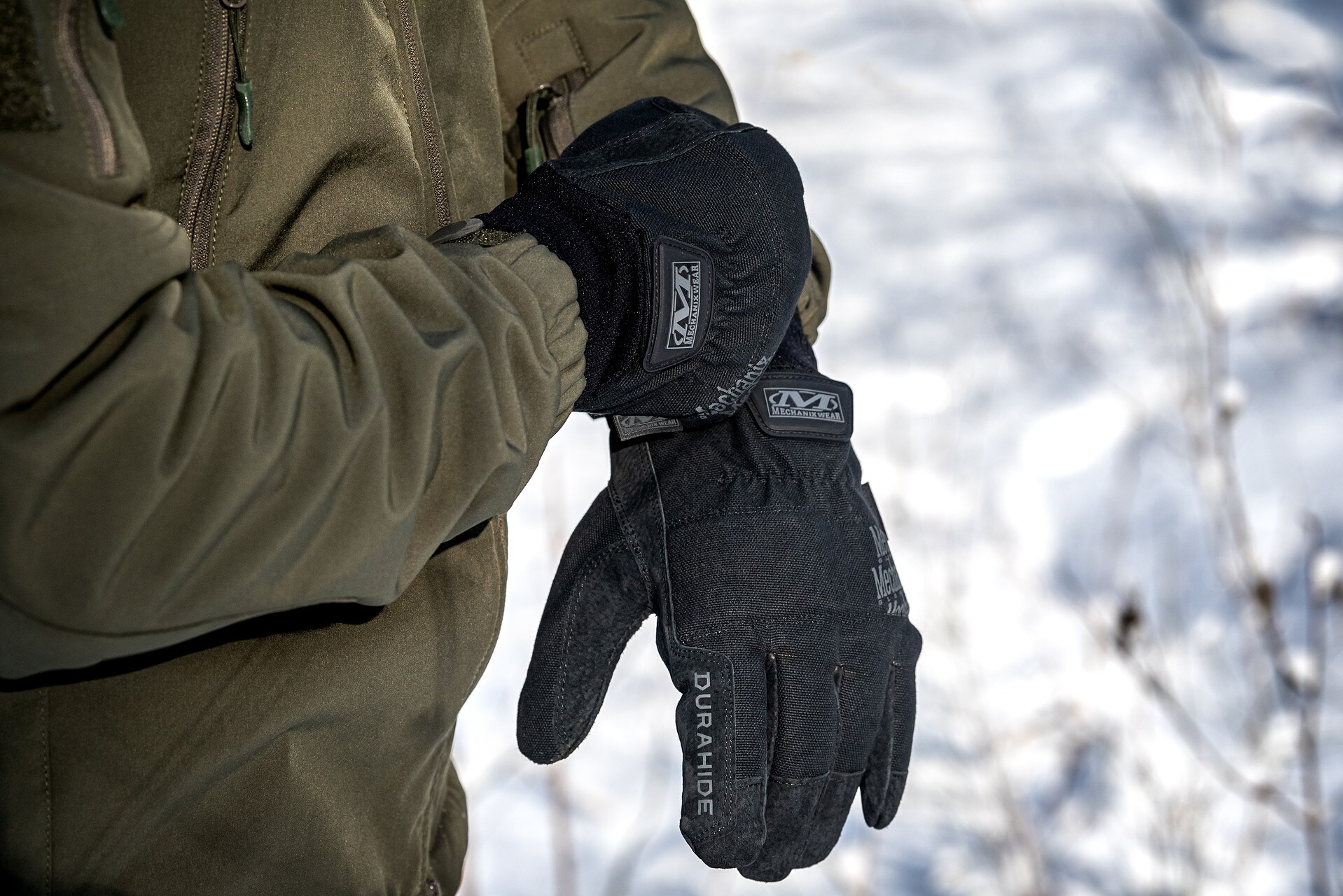 Mechanix Wear ColdWork Canvas Utility Tactical Gloves Black