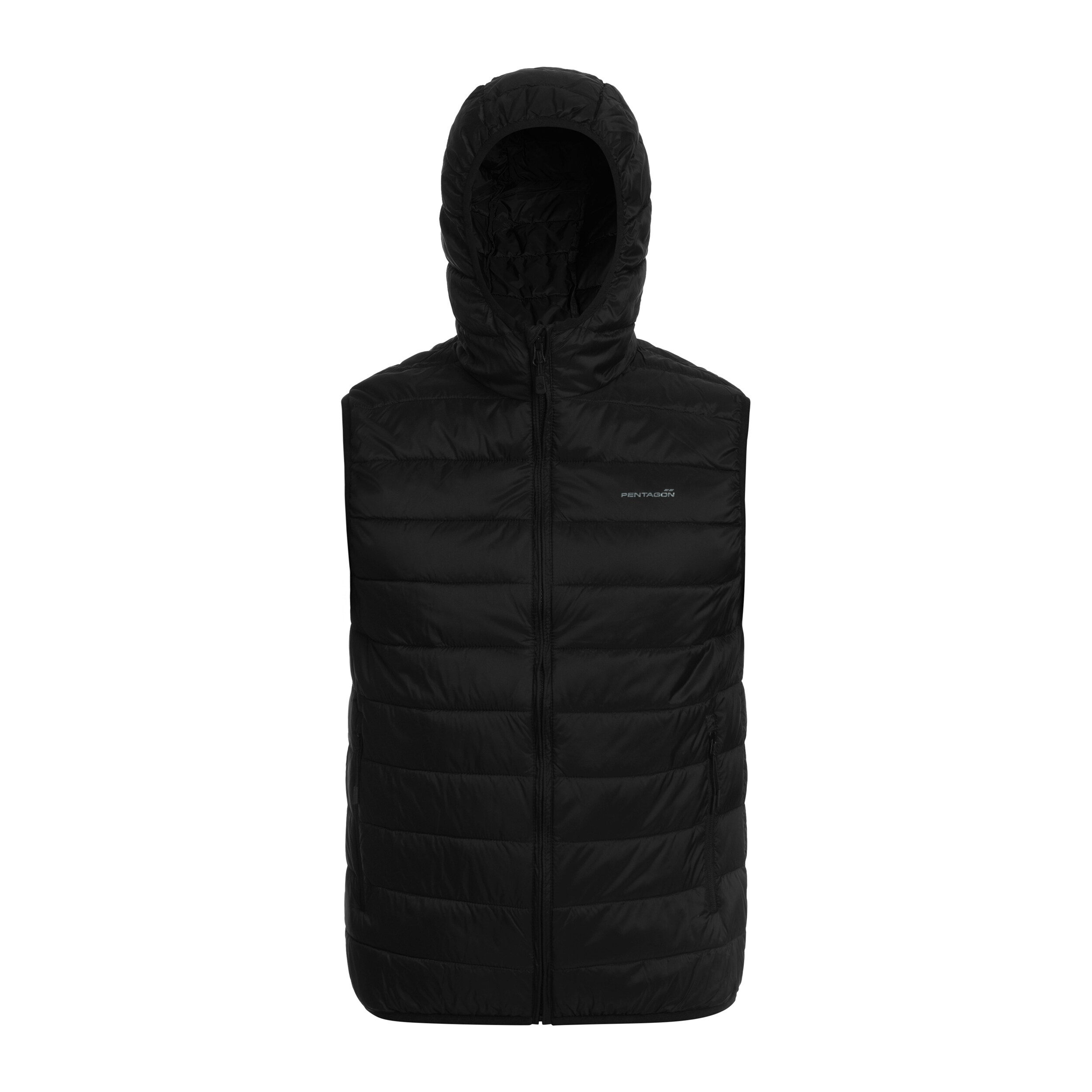 Pentagon Aurora Hood Vest - Black
