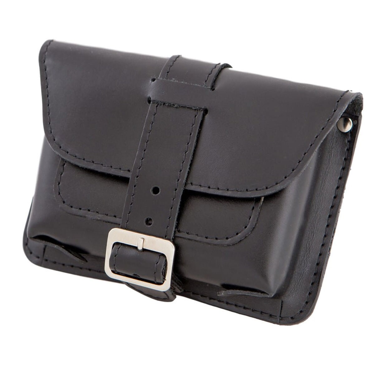 TRK Leather Sachet - Black