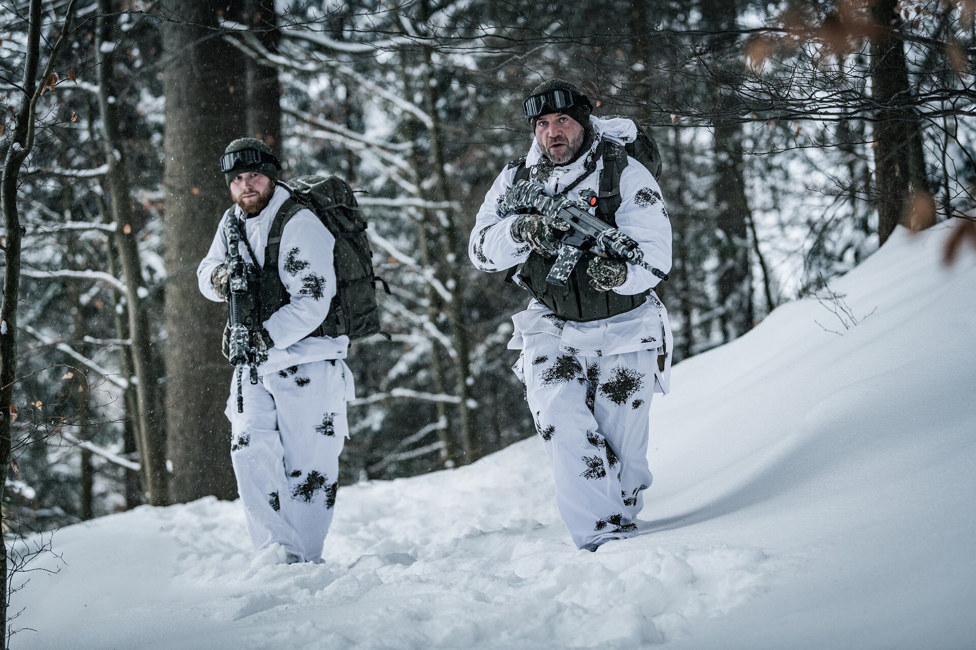 Mil-Tec Softshell Thinsulate Winter Gloves - Phantomleaf WASP I Z1B