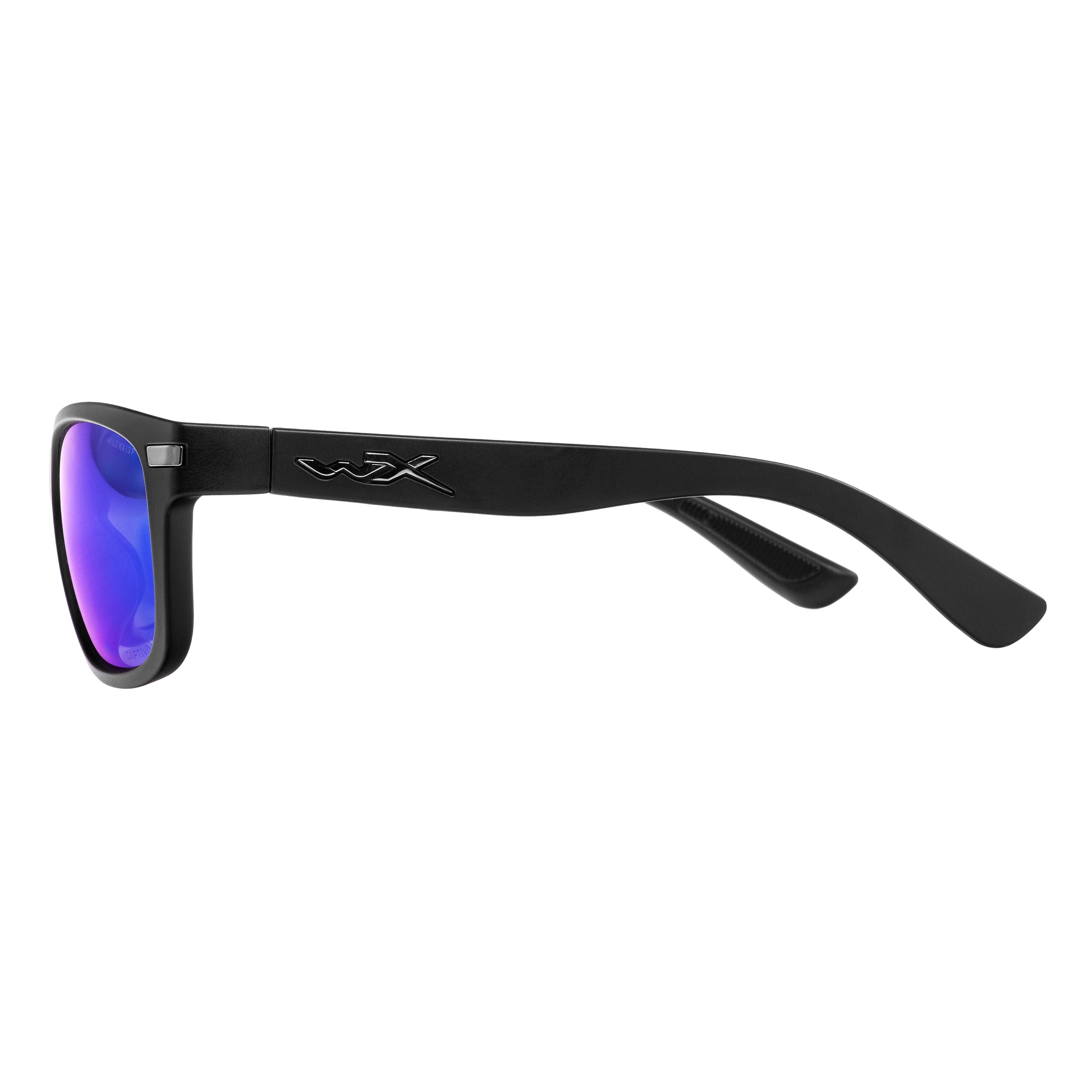 Wiley X Helix tactical glasses - Captivate Polarized Blue Mirror/Matte Black