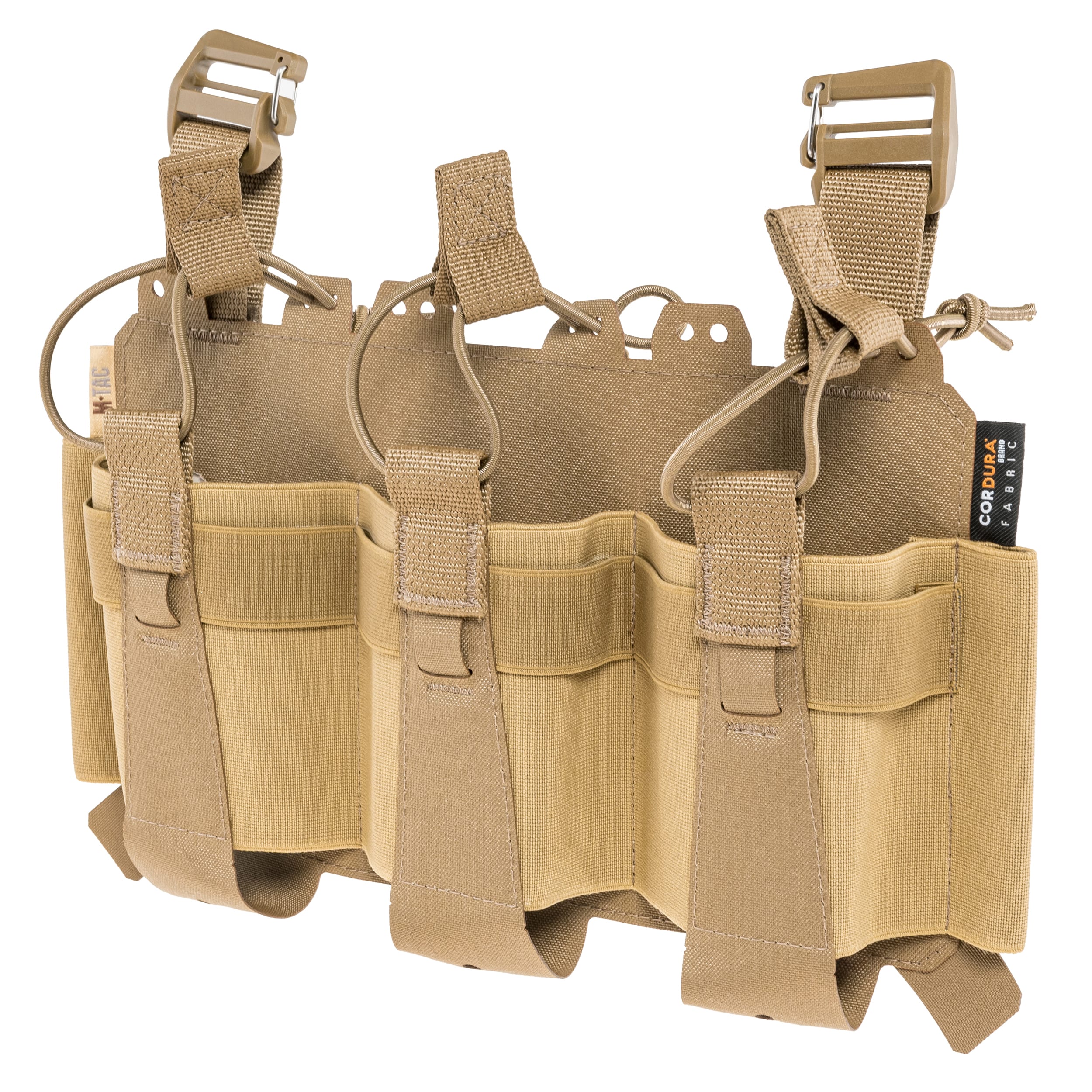 M-Tac Cuirass QRS Vest Front Panel with 3 magazine pouches - Coyote