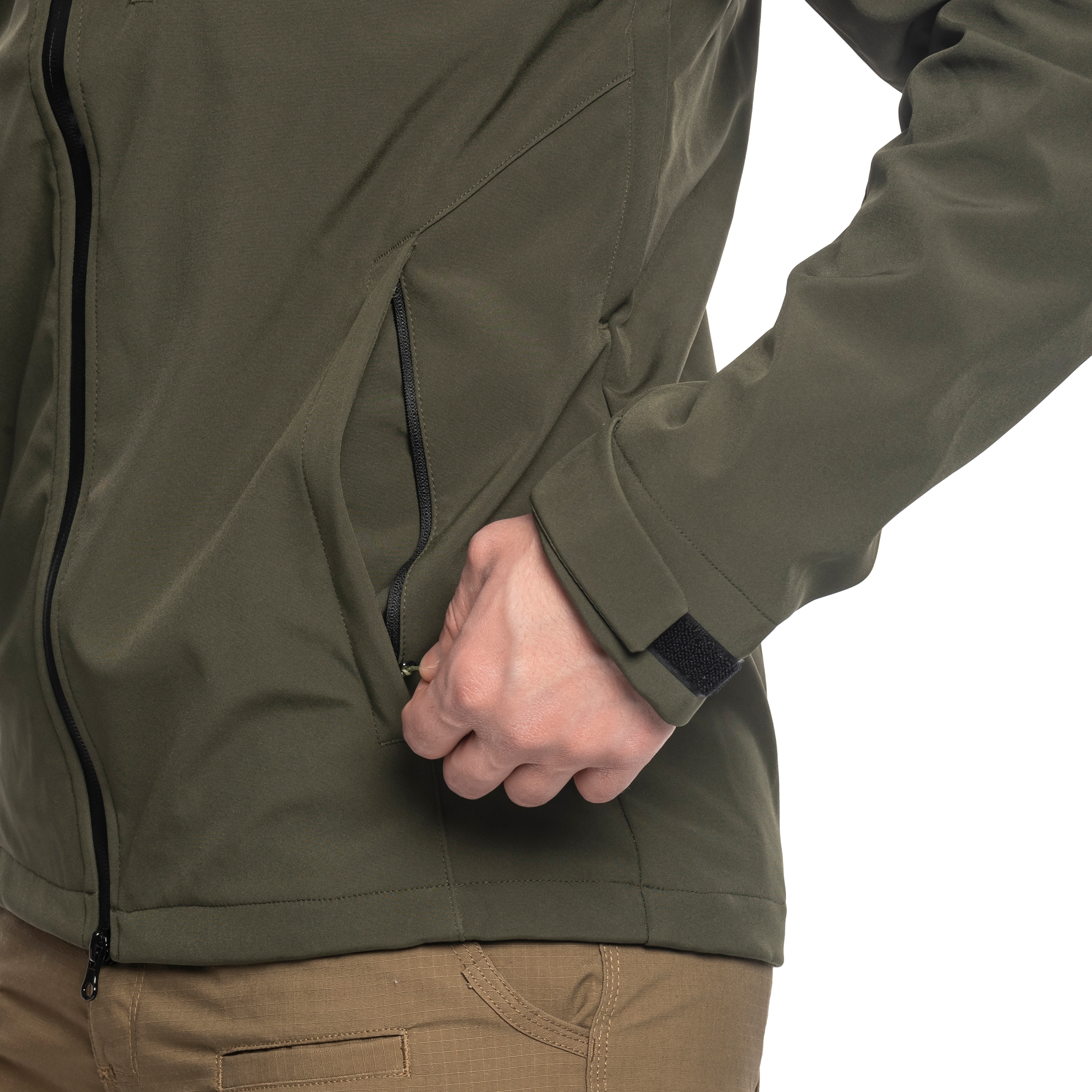 Alpinus Softshell Roignias Jacket - Olive