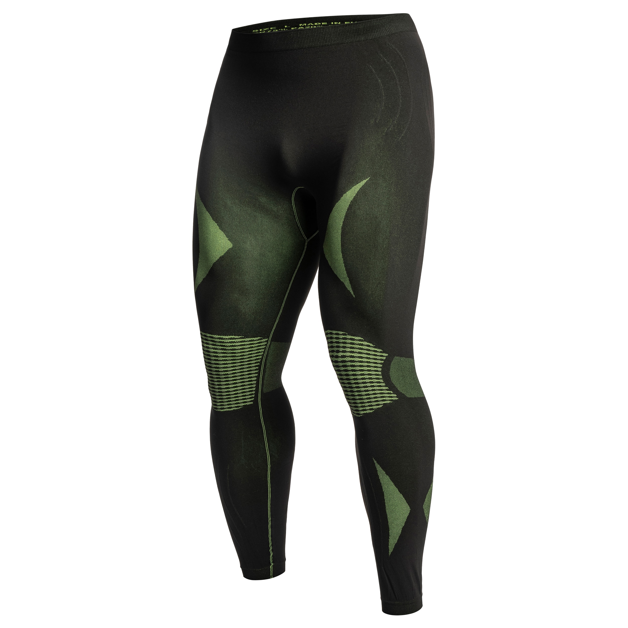 FreeNord EnergyTech thermoactive leggings - Black/Green