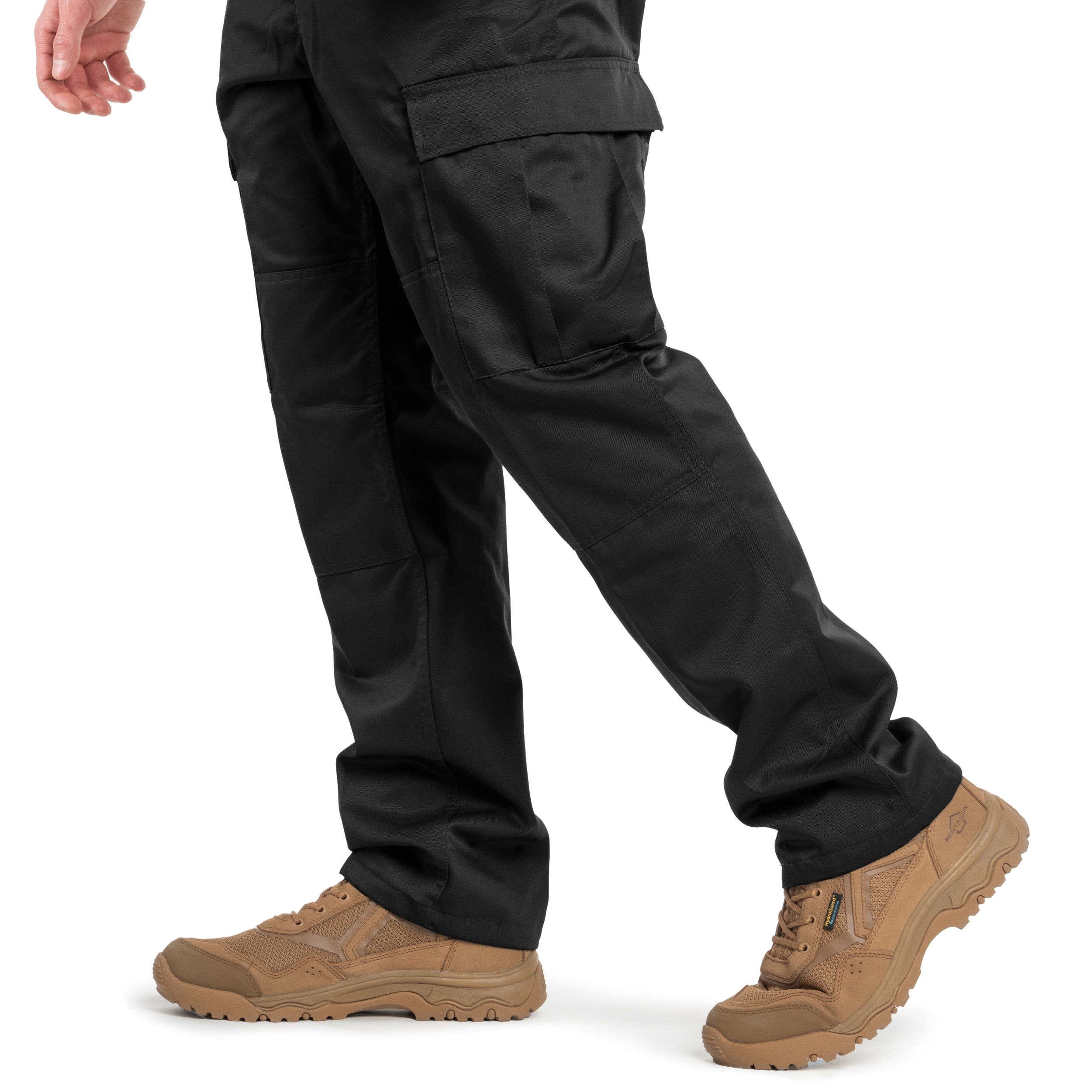 MFH US Combat BDU Reinforced Military Pants - Black