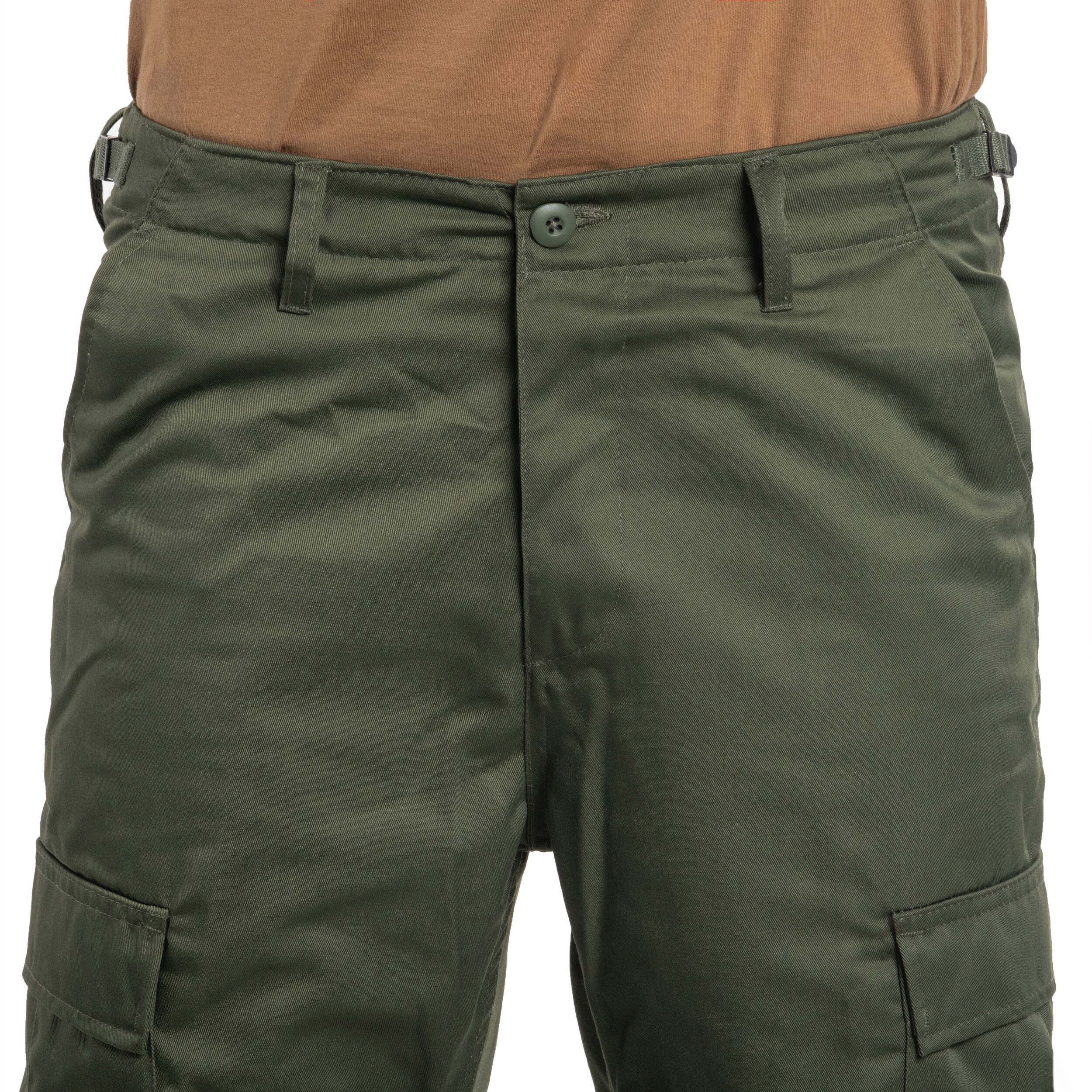 MFH US Combat BDU Reinforced Military Pants - Olive