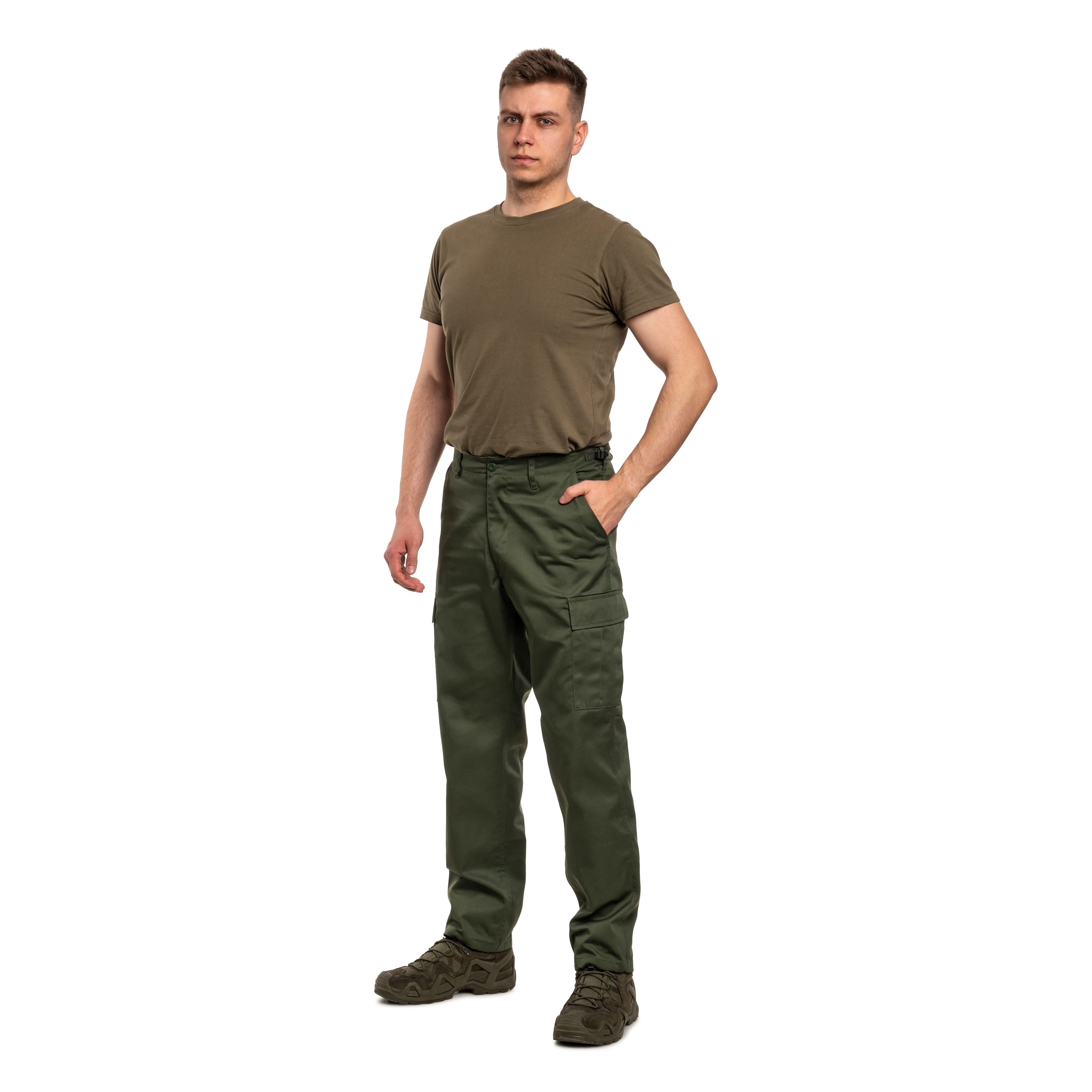 MFH US Combat BDU Military Pants - Olive