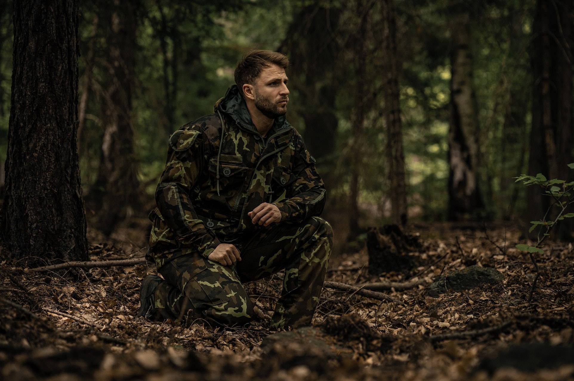 MFH US Combat BDU Military Pants - M95 CZ Camo