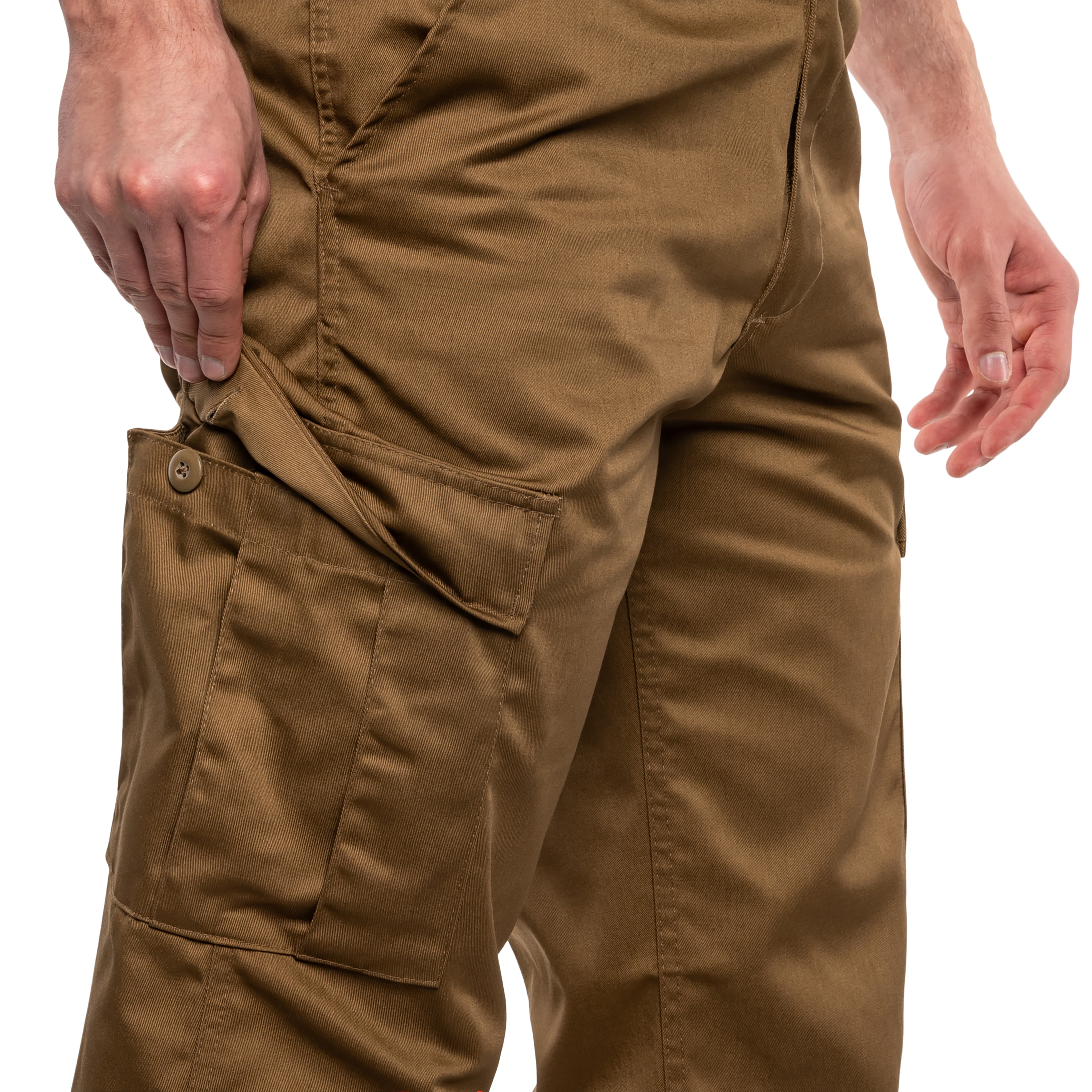 MFH US Combat BDU Military Pants - Coyote Tan