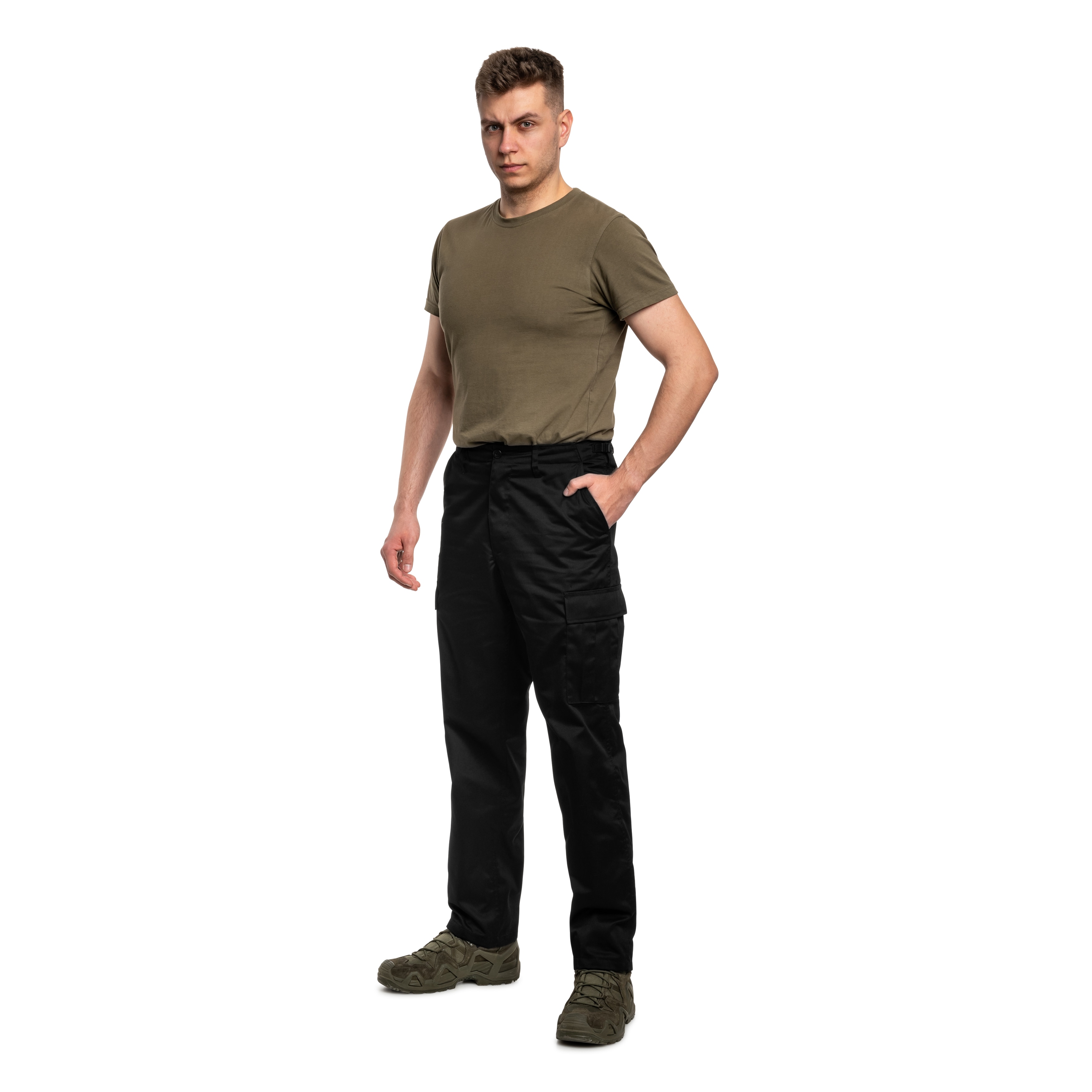 MFH US Combat BDU Military Pants - Black