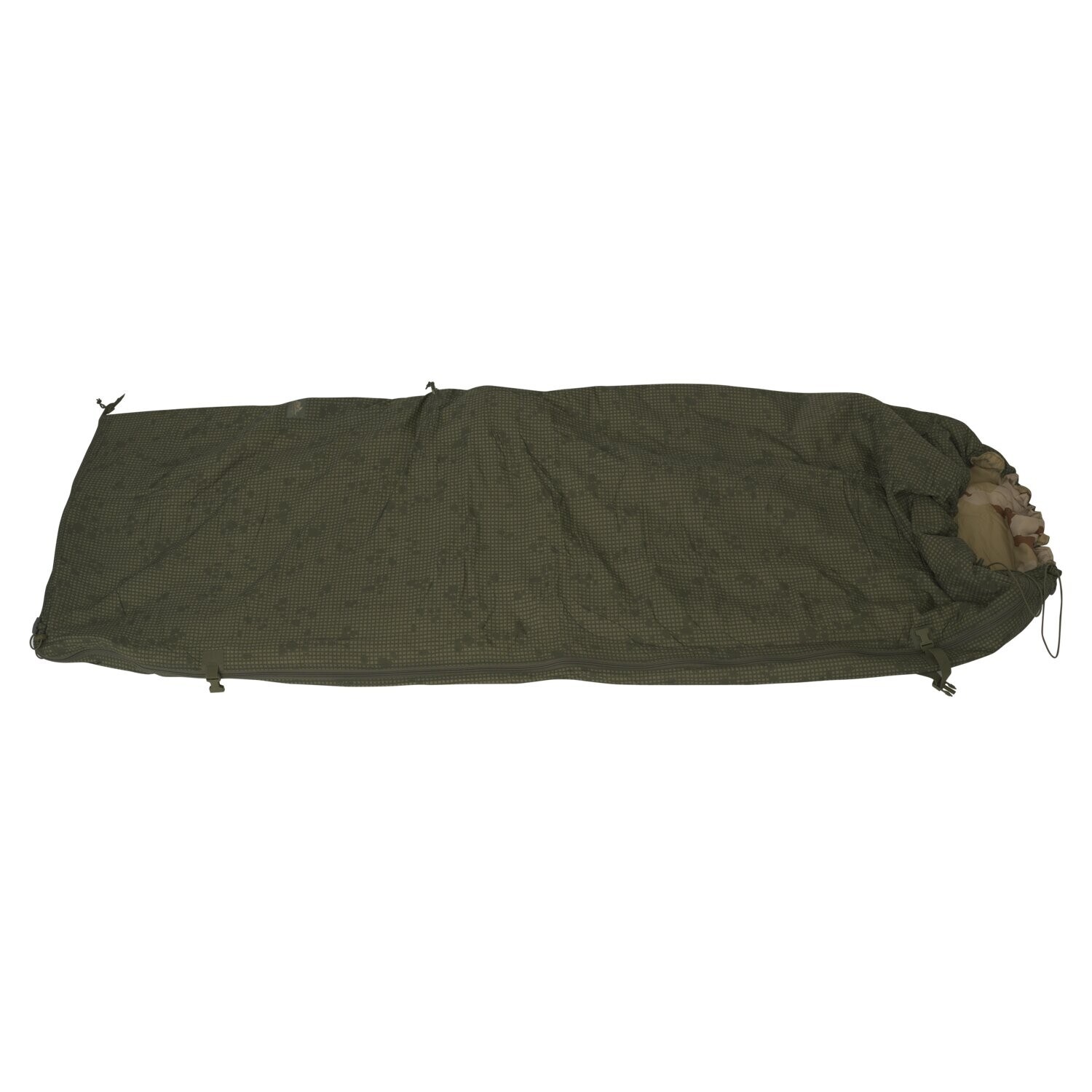 Helikon-Tex Swagman Roll Double-sided Poncho with sleeping bag function - Desert Night Camo/US Desert