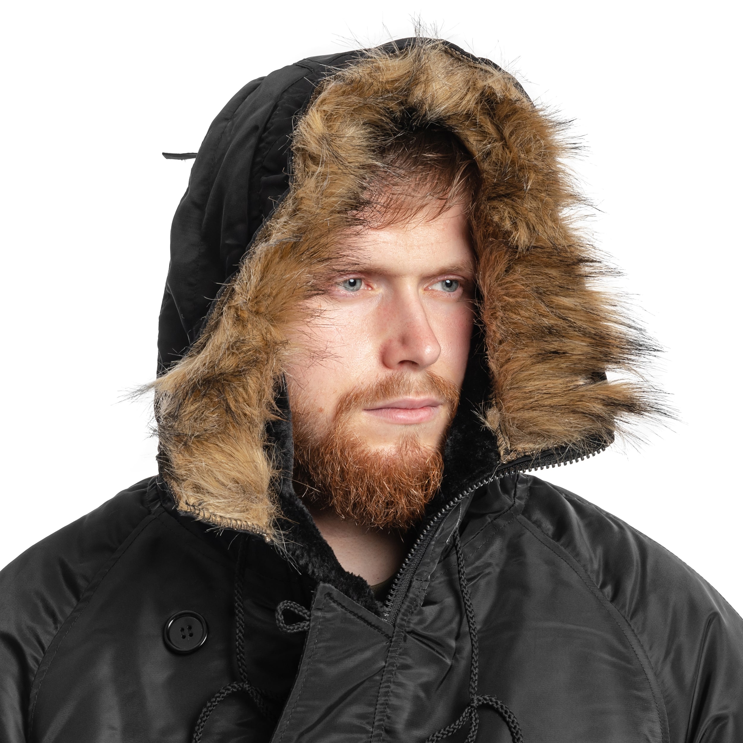 Mil-Tec N3B Parka Jacket - Black