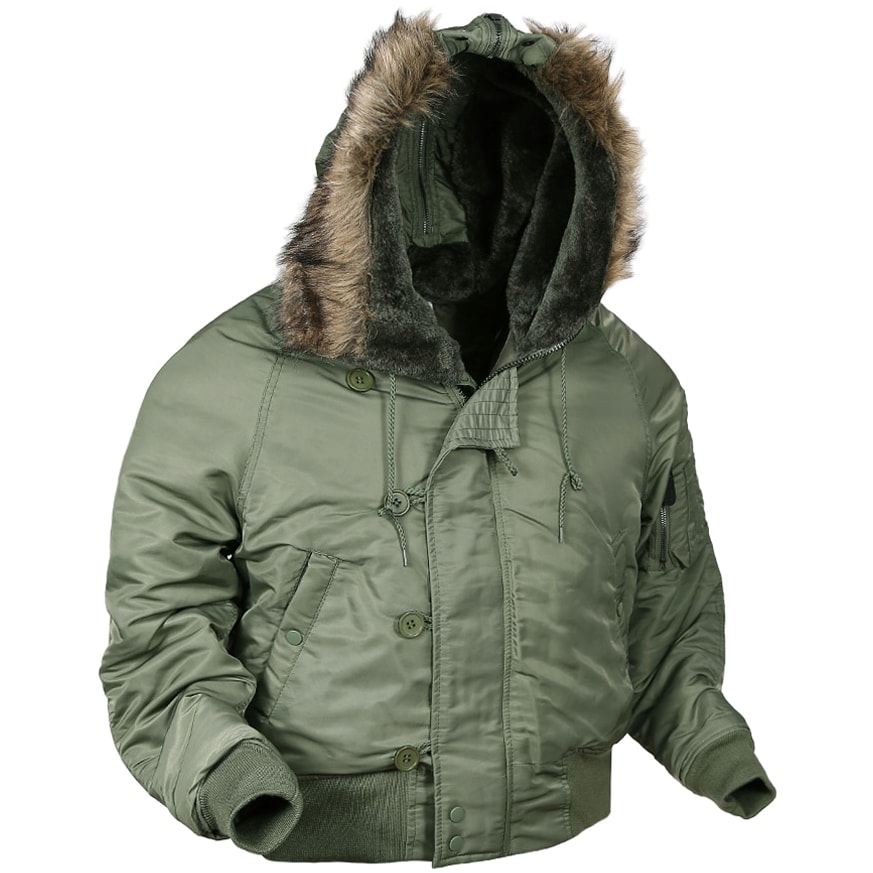 Mil-Tec Flight Jacket N2B - Olive
