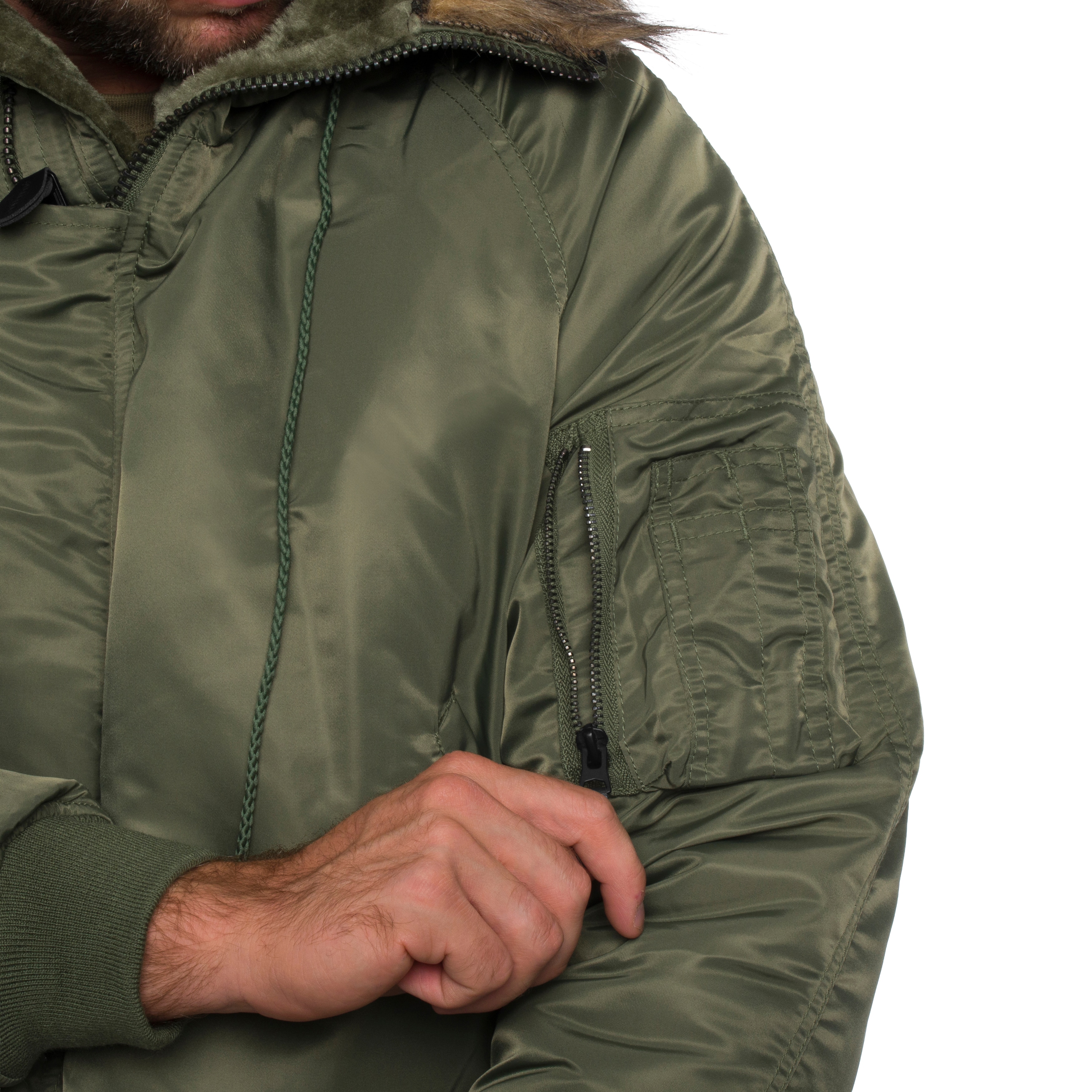 Mil-Tec Flight Jacket N2B - Olive