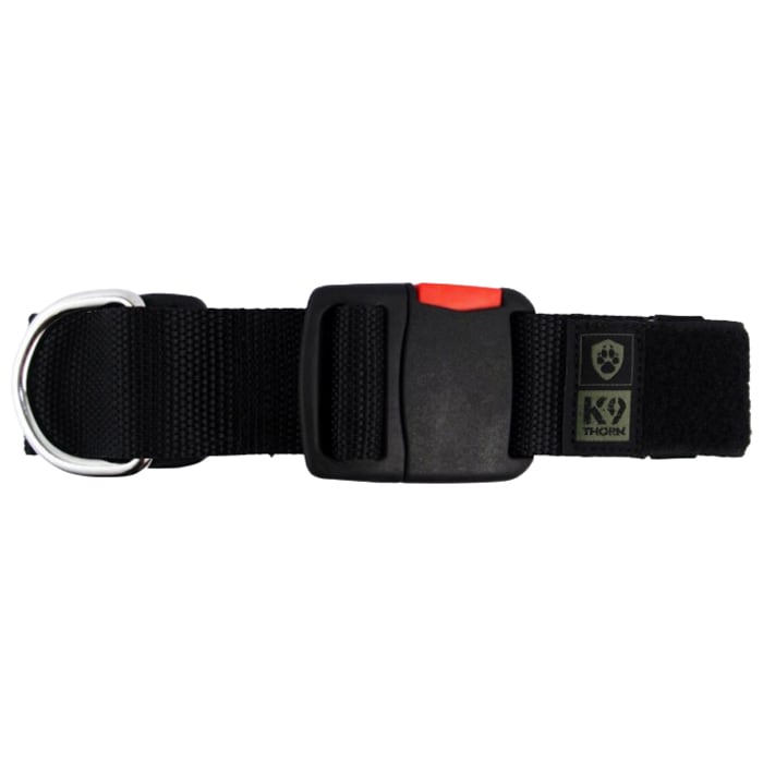 K9 Thorn Dog Collar with Spike - Black