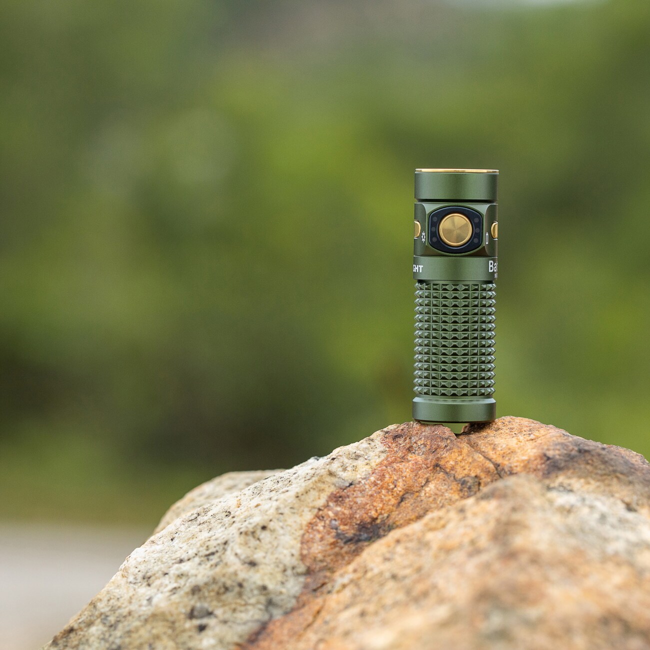 Olight Baton 4 OD Green Rechargeable Flashlight - 1300 lumens