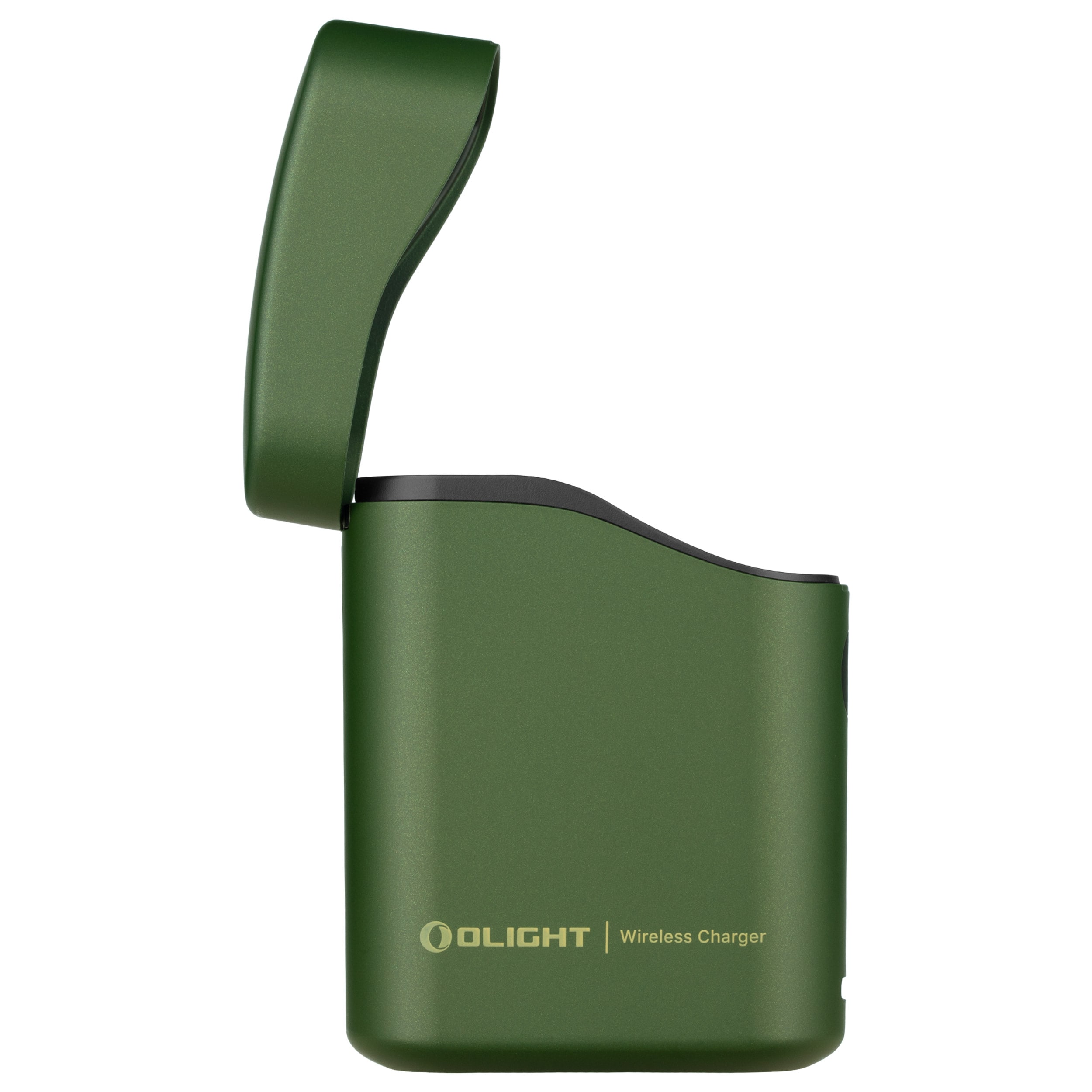 Olight Baton 4 Premium Edition OD Green Flashlight with wireless charging case - 1300 lumens