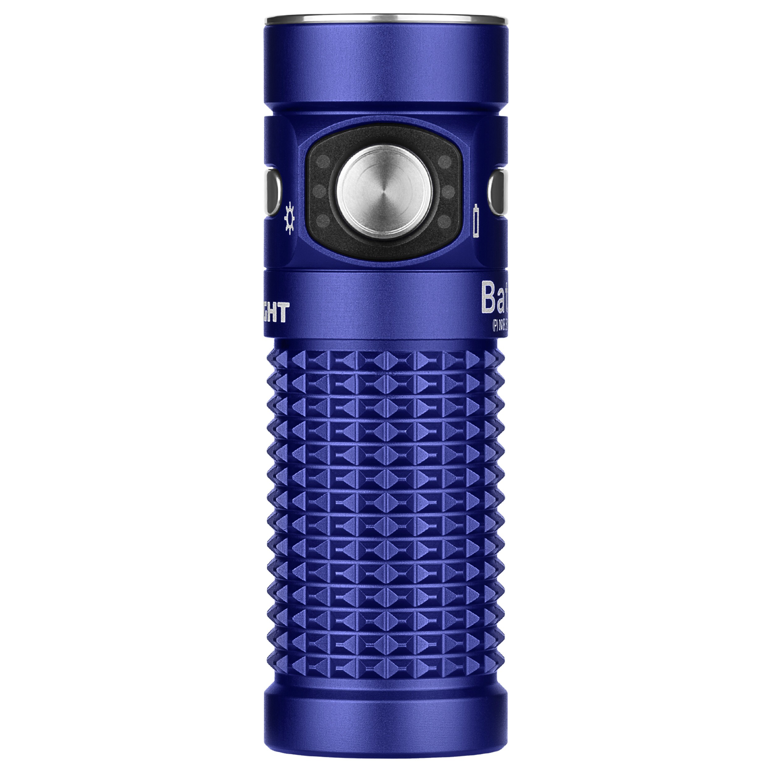 Olight Baton 4 Premium Edition Regal Blue Flashlight with wireless charging case - 1300 lumens