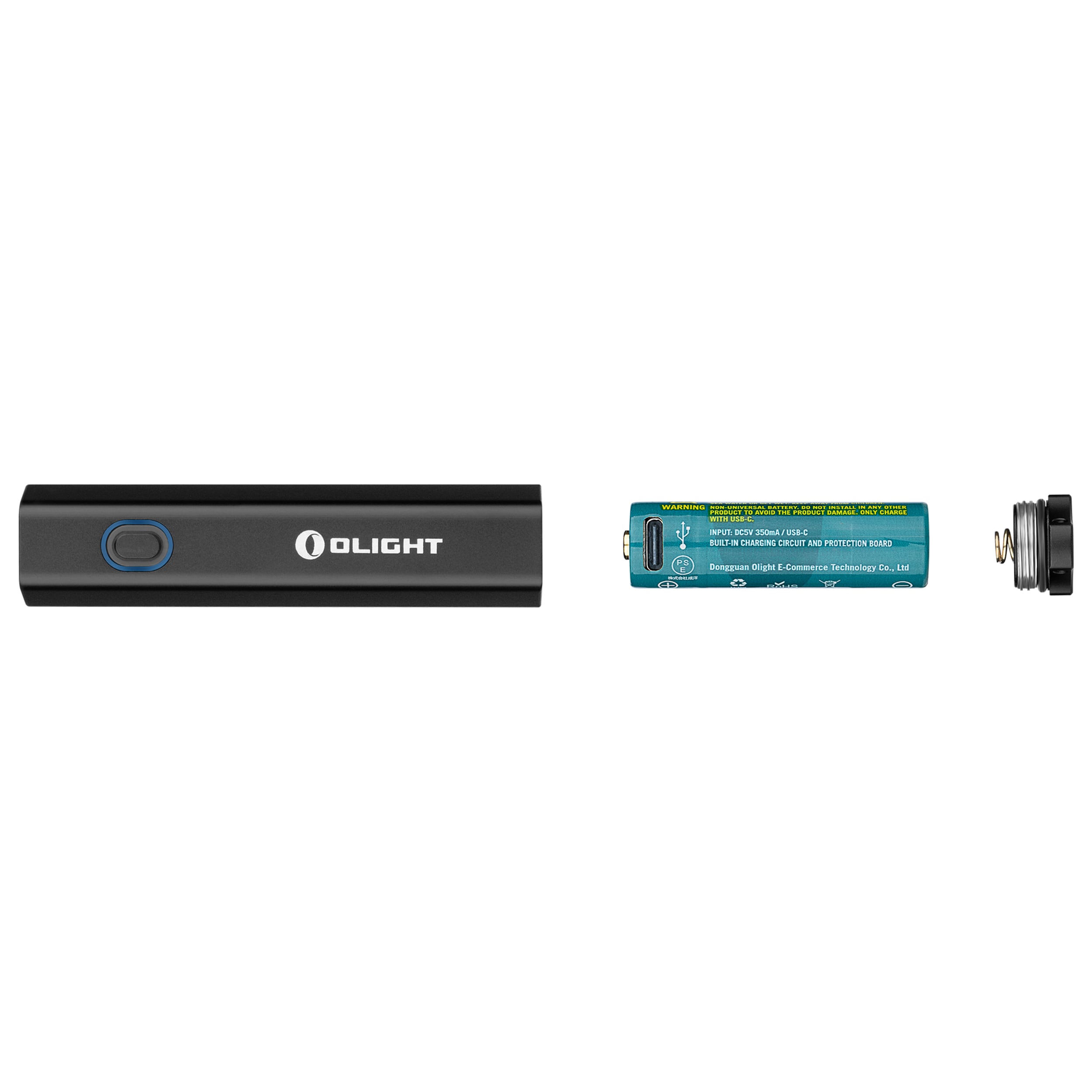 Olight Diffuse Flashlight Black - 700 lumens