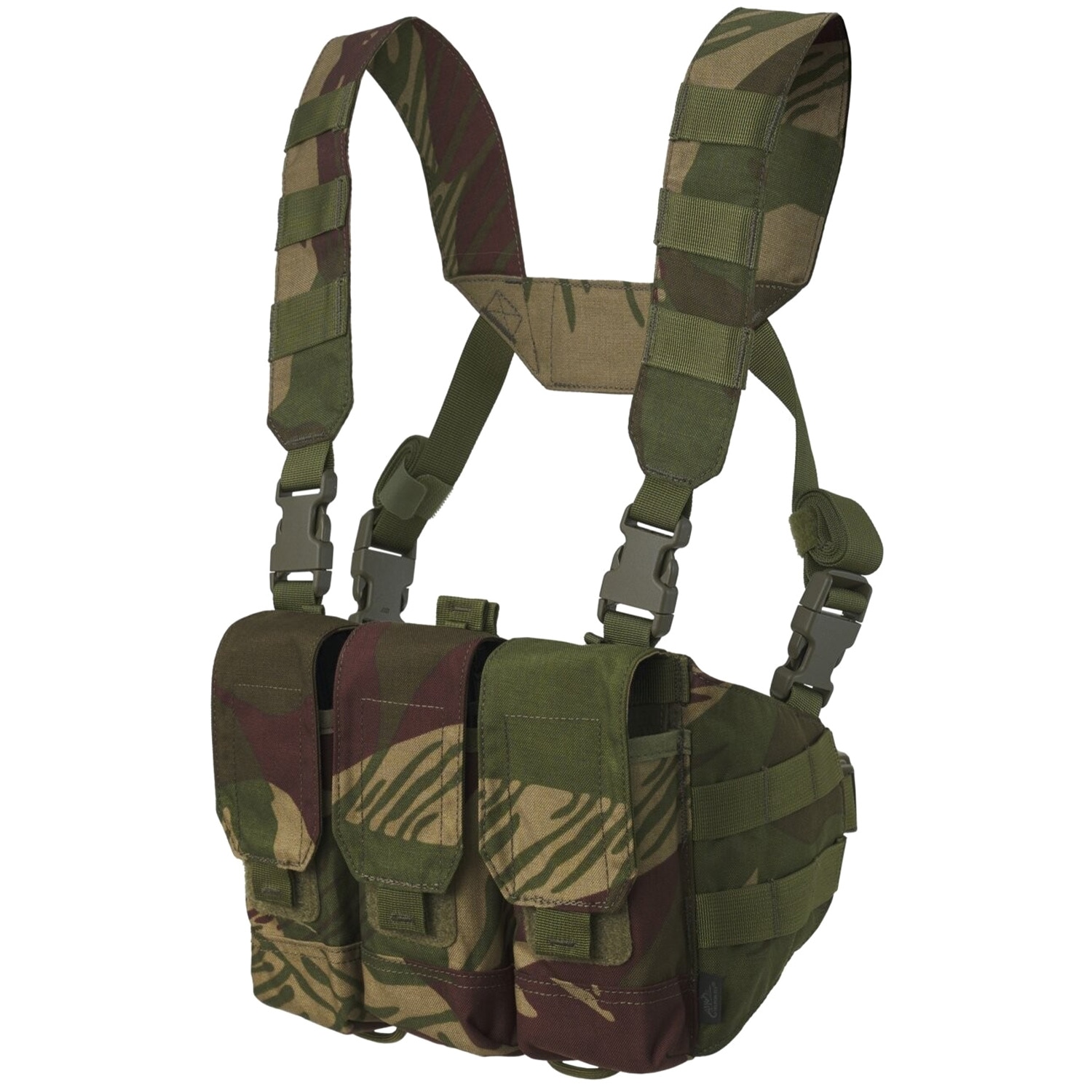 Helikon Chicom Chest Rig Tactical Vest - Rhodesian Camo
