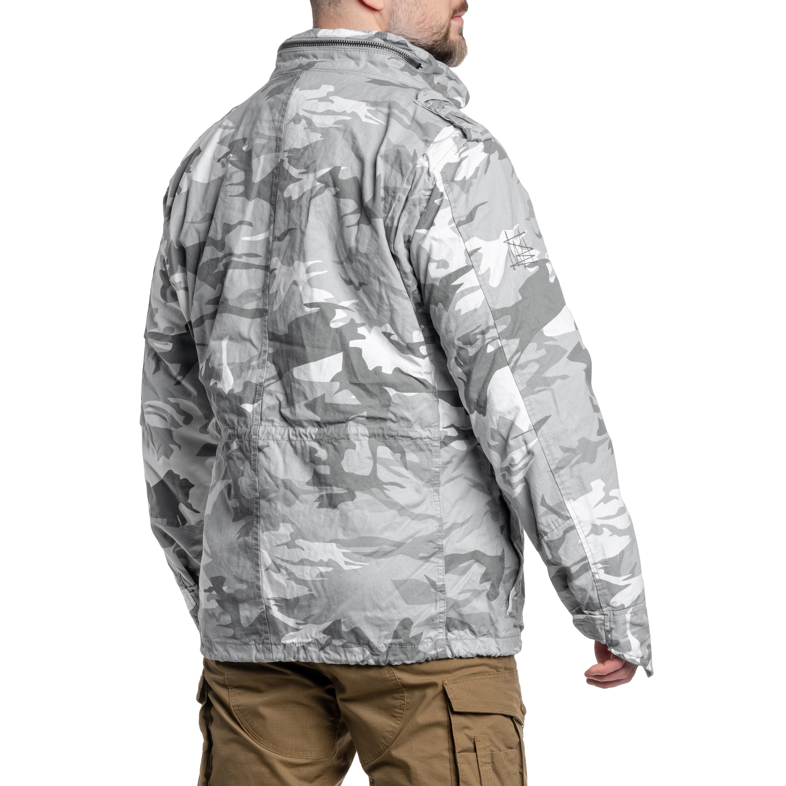 Brandit M65 Giant Jacket - Blizzard Camo