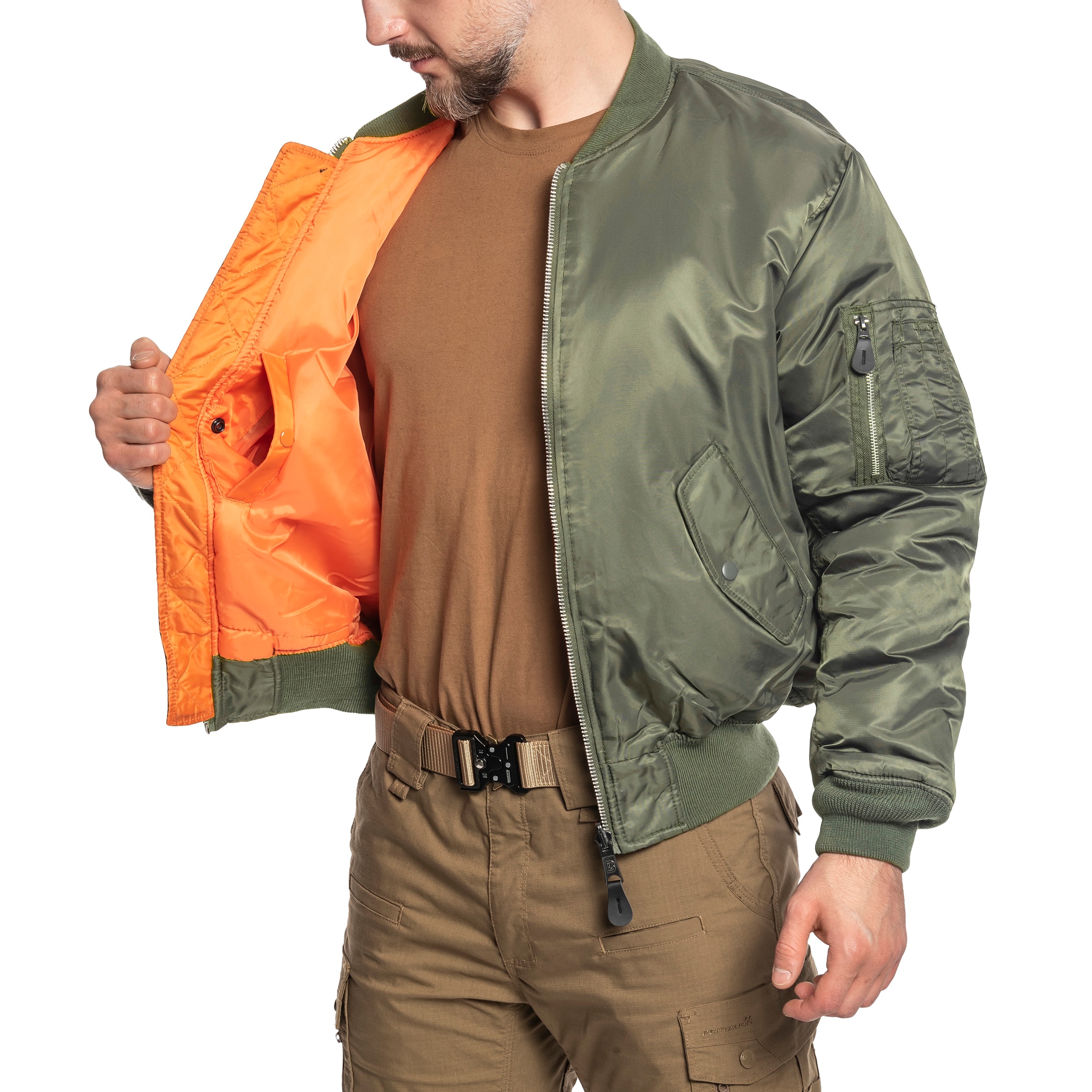 Brandit MA1 Jacket - Olive