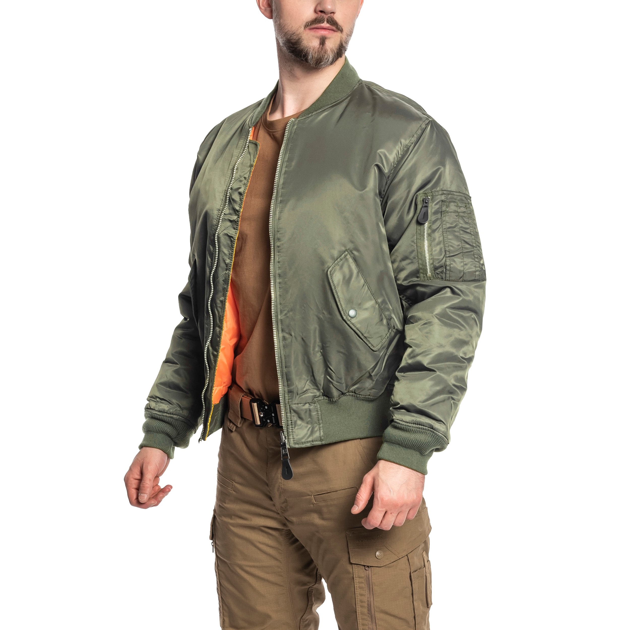 Brandit MA1 Jacket - Olive
