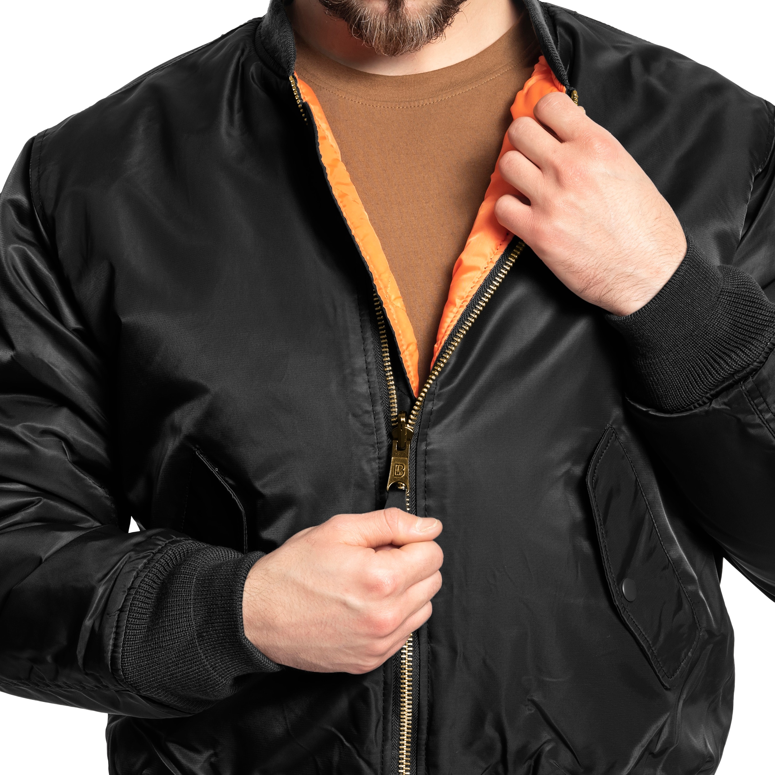 Brandit MA1 Jacket - Black