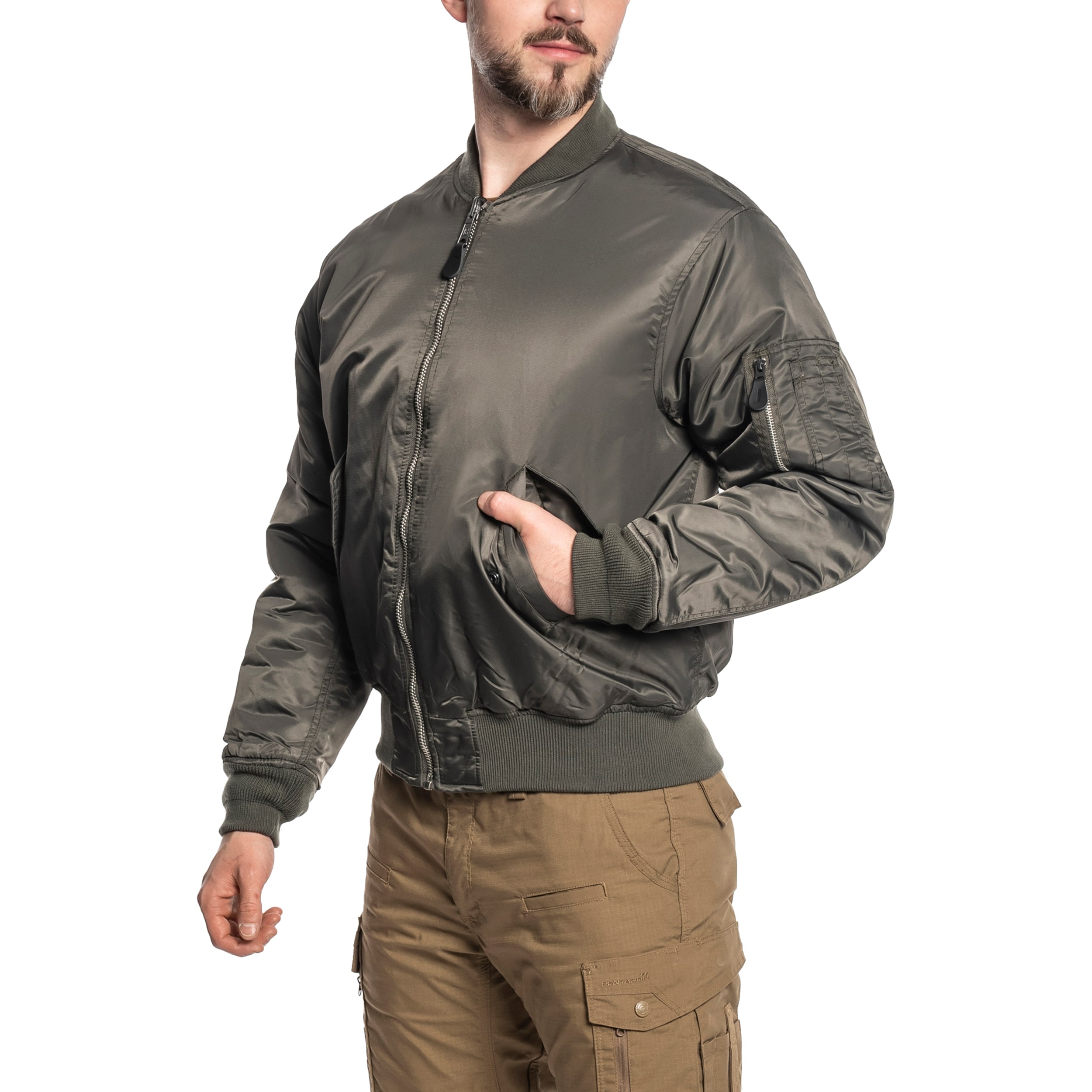 Brandit MA1 Jacket - Anthracite