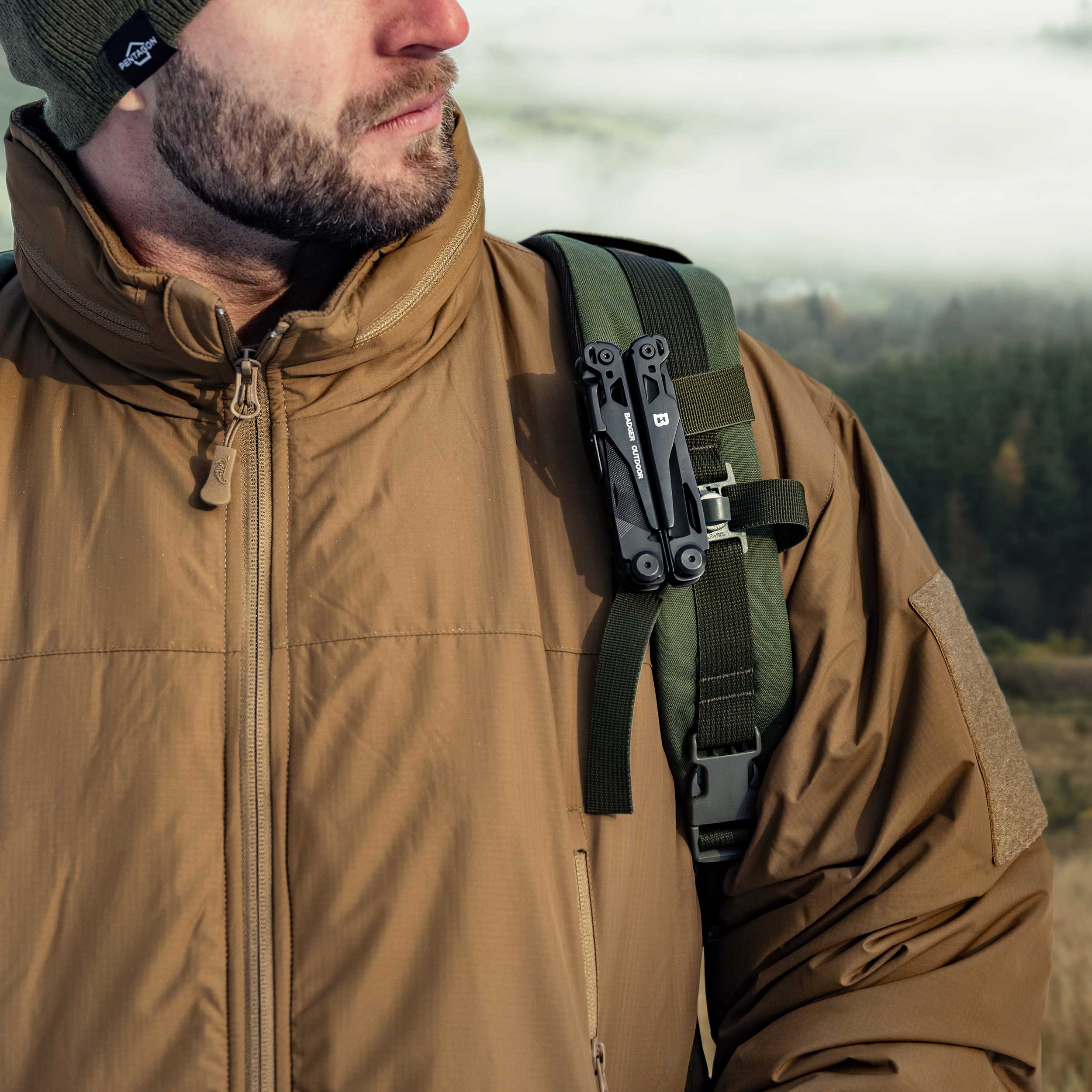 Badger Outdoor Solid Multitool Black