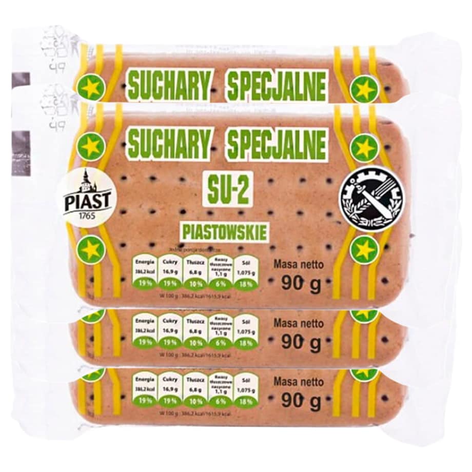 Piast SU-2 Special Crackers 4 x 90 g