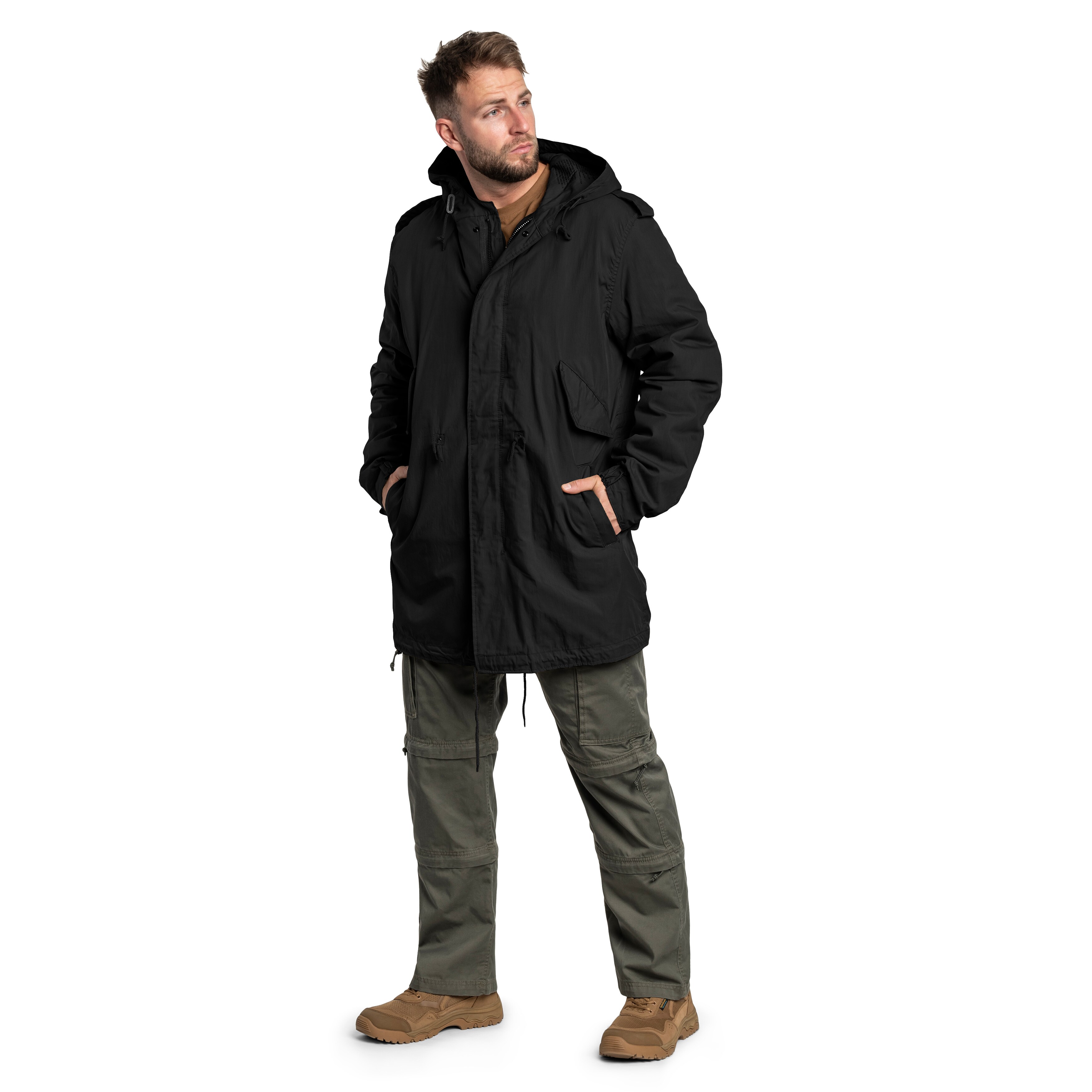 Brandit US M51 Parka Jacket - Black
