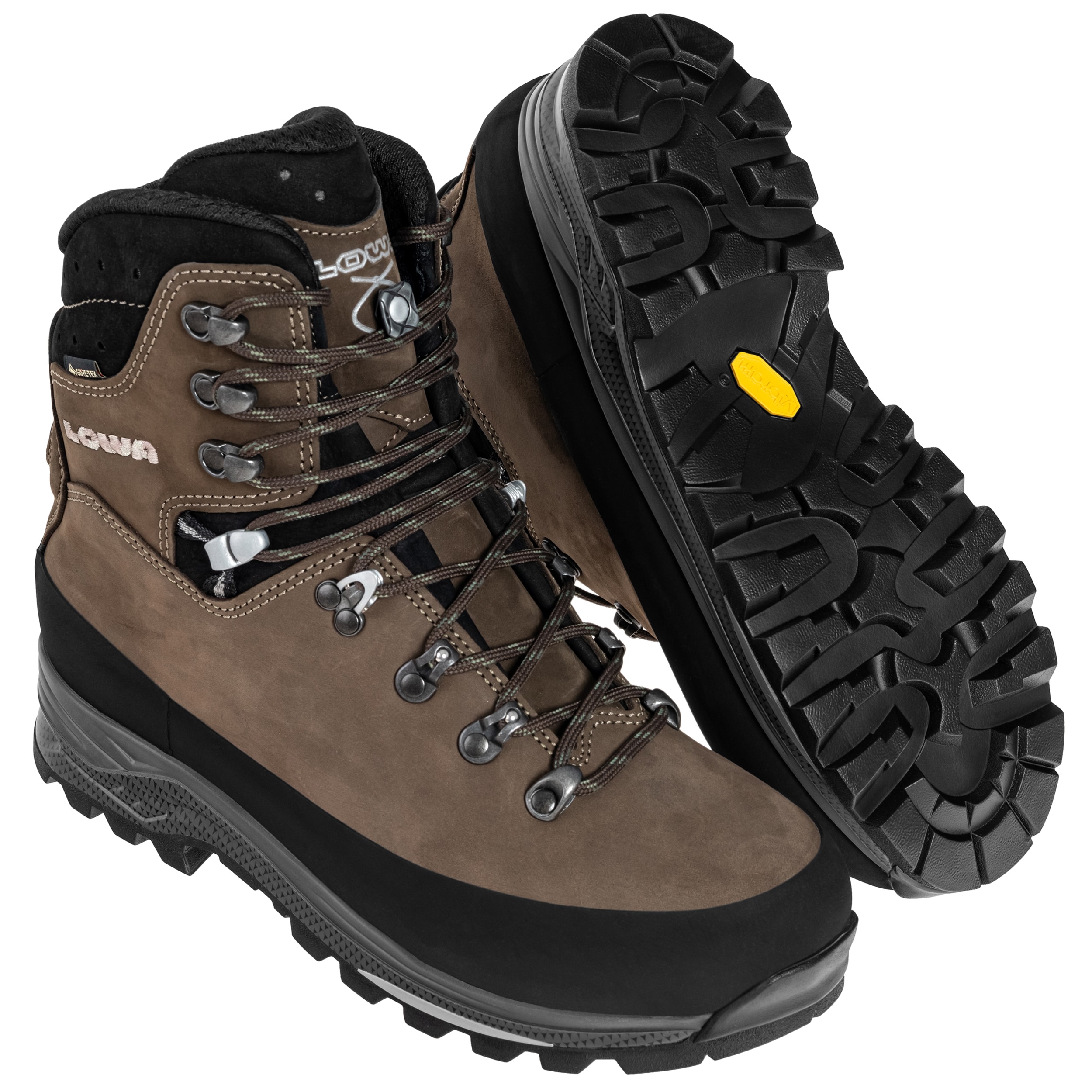 Lowa Tibet GTX shoes - Sepia/Black