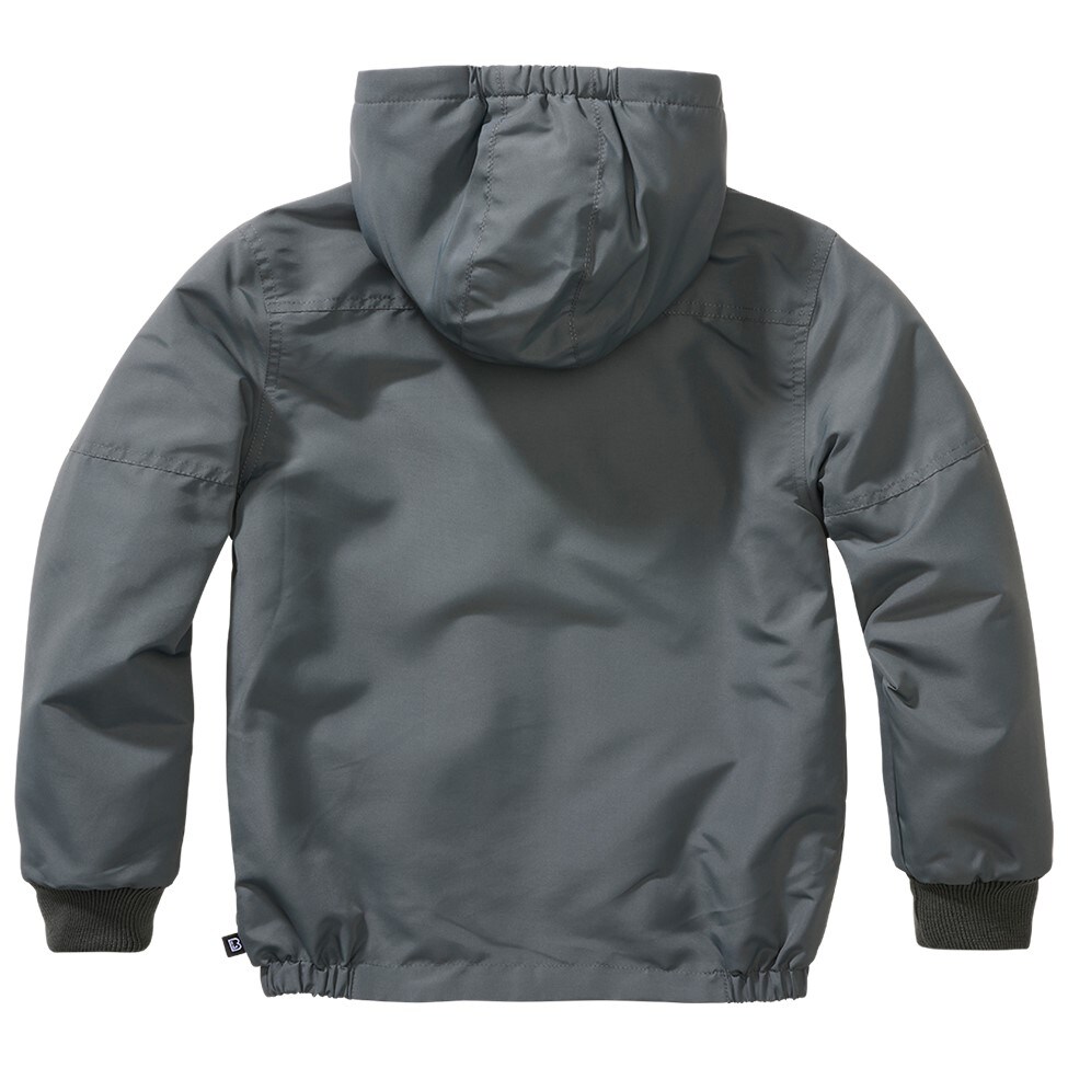 Brandit Windbreaker Frontzip children's jacket - Anthracite